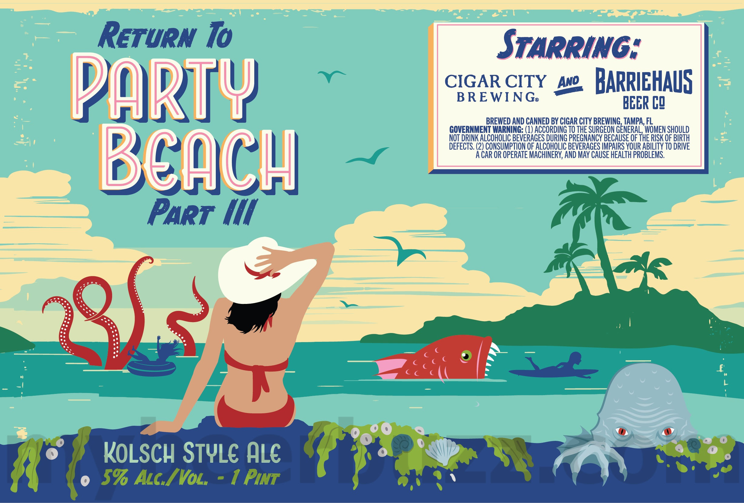 Cigar City & BarrieHaus Beer Collaborate On Return To Beach Party Part III Cigar City & BarrieHaus Beer Collaborate On Return To Beach Party Part III