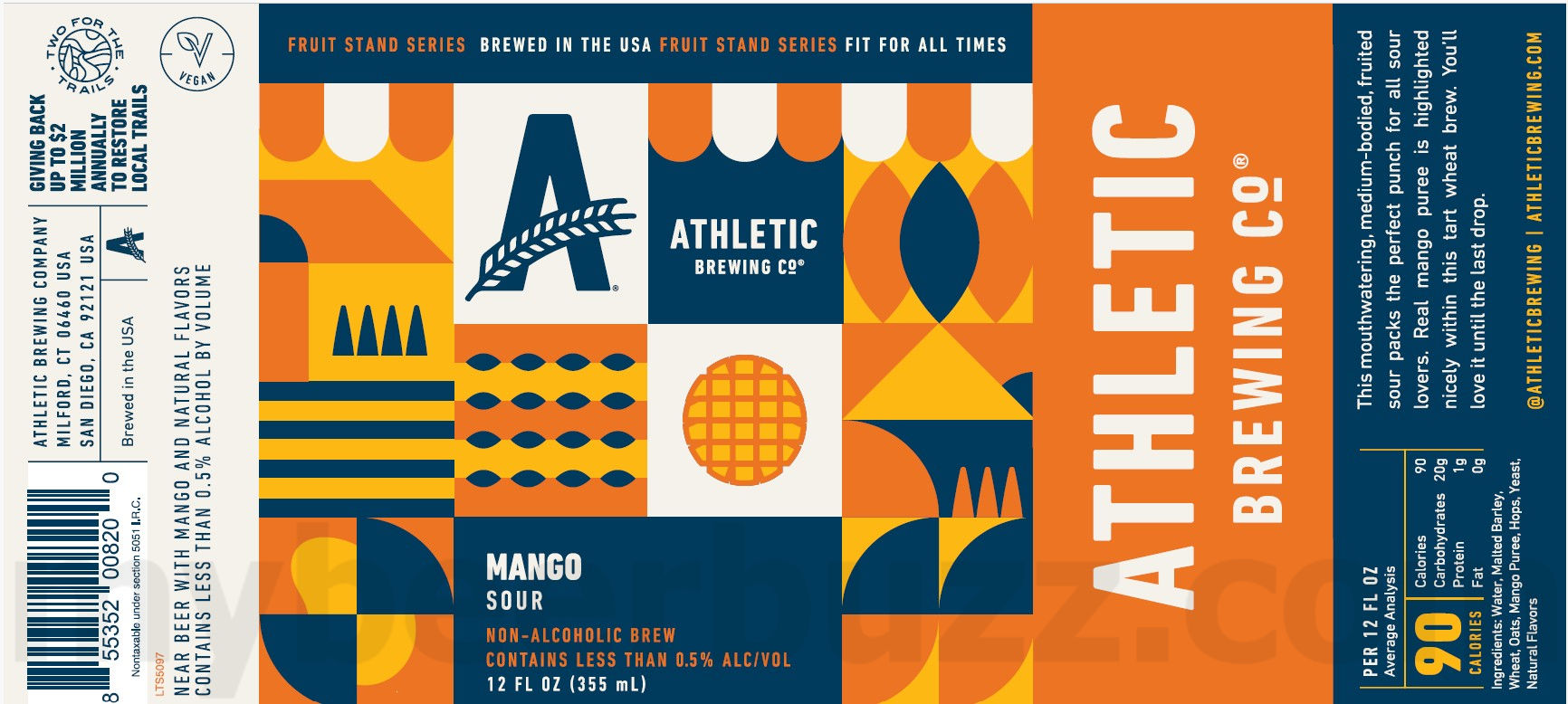 Athletic Brewing & Netflix Team Up For Marine Odyssey / Triple Palm / Moscow "Mule" / Paloma / Host & Toast / Mango Sour / "Paloma" / "Spritz" / Vita Chiara / "Bellini" / Side Stage / Lite Lime & Salt / Spruce & Juniper / Fruited Fields / Dark & Gourdy / Mango "Margarita" 23 apostMBB 1594