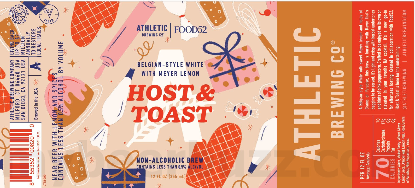 Athletic Brewing & Netflix Team Up For Marine Odyssey / Triple Palm / Moscow "Mule" / Paloma / Host & Toast / Mango Sour / "Paloma" / "Spritz" / Vita Chiara / "Bellini" / Side Stage / Lite Lime & Salt / Spruce & Juniper / Fruited Fields / Dark & Gourdy / Mango "Margarita" 24 apostMBB 1595