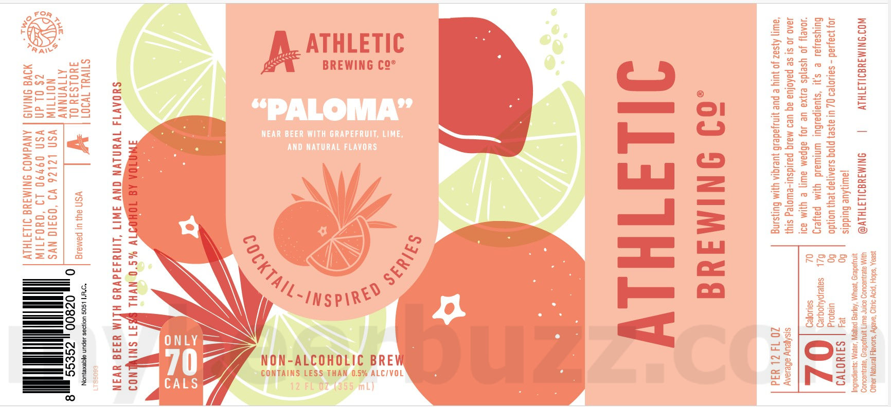 Athletic Brewing & Netflix Team Up For Marine Odyssey / Triple Palm / Moscow "Mule" / Paloma / Host & Toast / Mango Sour / "Paloma" / "Spritz" / Vita Chiara / "Bellini" / Side Stage / Lite Lime & Salt / Spruce & Juniper / Fruited Fields / Dark & Gourdy / Mango "Margarita" 25 apostMBB 1596