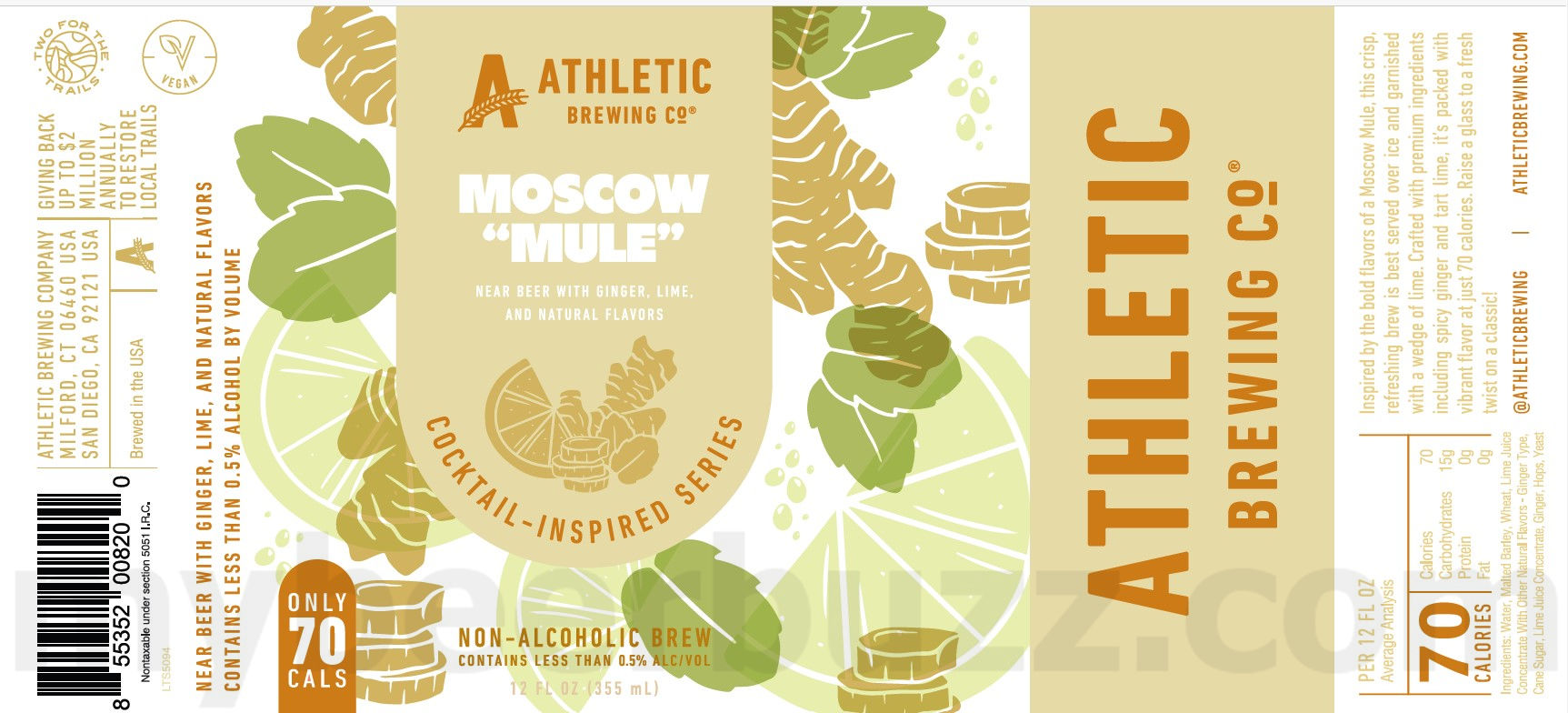 Athletic Brewing & Netflix Team Up For Marine Odyssey / Triple Palm / Moscow "Mule" / Paloma / Host & Toast / Mango Sour / "Paloma" / "Spritz" / Vita Chiara / "Bellini" / Side Stage / Lite Lime & Salt / Spruce & Juniper / Fruited Fields / Dark & Gourdy / Mango "Margarita" 26 apostMBB 1597