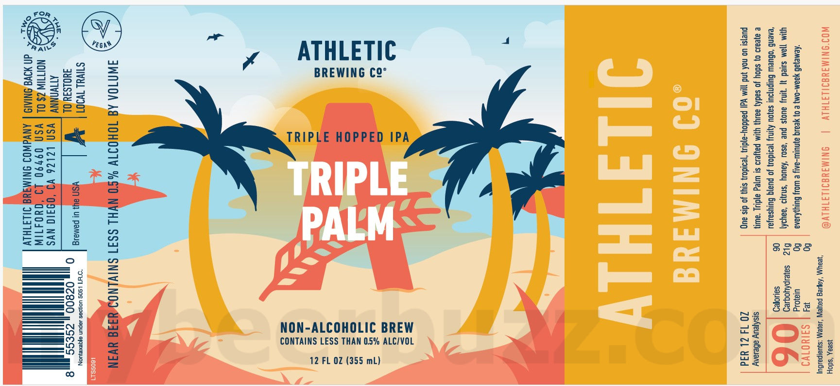 Athletic Brewing & Netflix Team Up For Marine Odyssey / Triple Palm / Moscow "Mule" / Paloma / Host & Toast / Mango Sour / "Paloma" / "Spritz" / Vita Chiara / "Bellini" / Side Stage / Lite Lime & Salt / Spruce & Juniper / Fruited Fields / Dark & Gourdy / Mango "Margarita" 27 apostMBB 1598