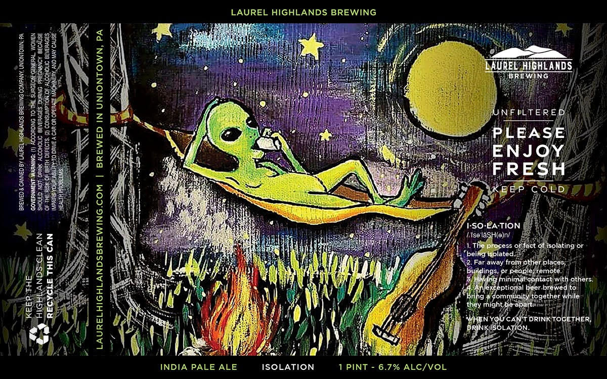 Laurel Highlands Brewing Adding Isolation IPA 8 apostMBB 1599