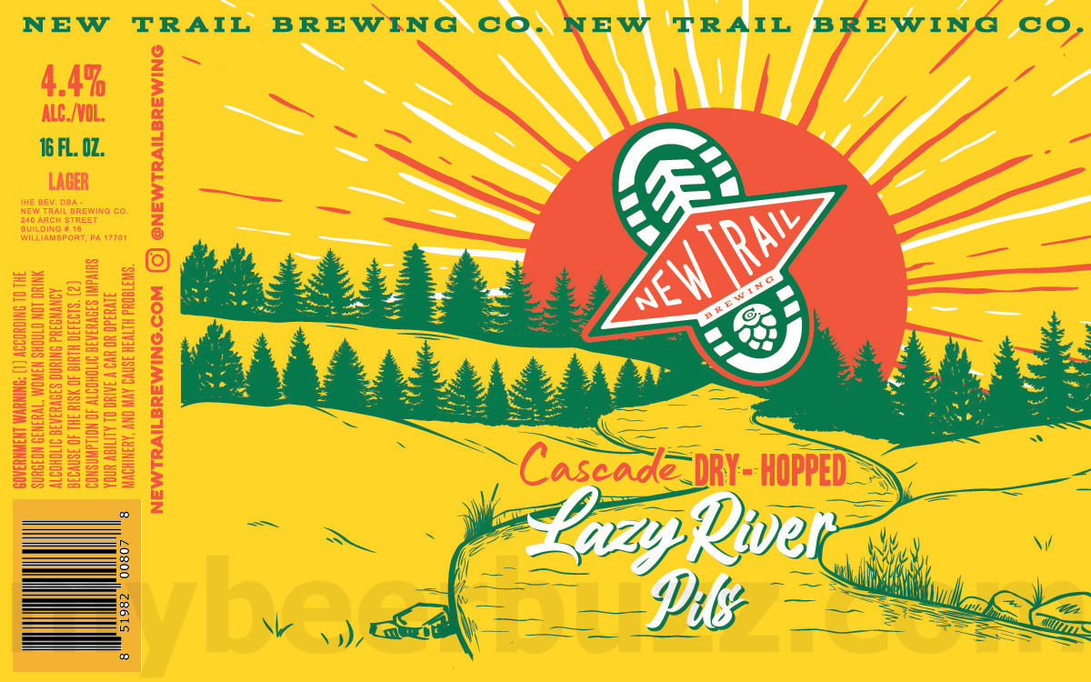 New Trail Working On Blueberry Sour, Trout Bitten, Vivid Glen, Trail Marker, 24/7, The Raven, No Worries, Non-Alcoholic Broken Heel, Moon Lit, Trail Tones, Tropical Fusion, Strawberry Cheesecake Cookie, Peanut Butter Cup Cookie, Talus Dry-Hopped Lazy River Pils, Cascade Dry-Hopped Lazy River Pils, Base Jump, Mosaic Broken Heels & Double Citrus Summit 28 apostMBB 1609