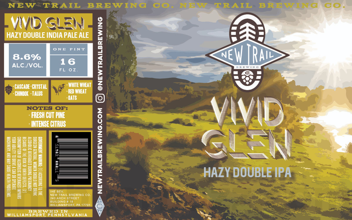New Trail Working On Blueberry Sour, Trout Bitten, Vivid Glen, Trail Marker, 24/7, The Raven, No Worries, Non-Alcoholic Broken Heel, Moon Lit, Trail Tones, Tropical Fusion, Strawberry Cheesecake Cookie, Peanut Butter Cup Cookie, Talus Dry-Hopped Lazy River Pils, Cascade Dry-Hopped Lazy River Pils, Base Jump, Mosaic Broken Heels & Double Citrus Summit 41 apostMBB 1622