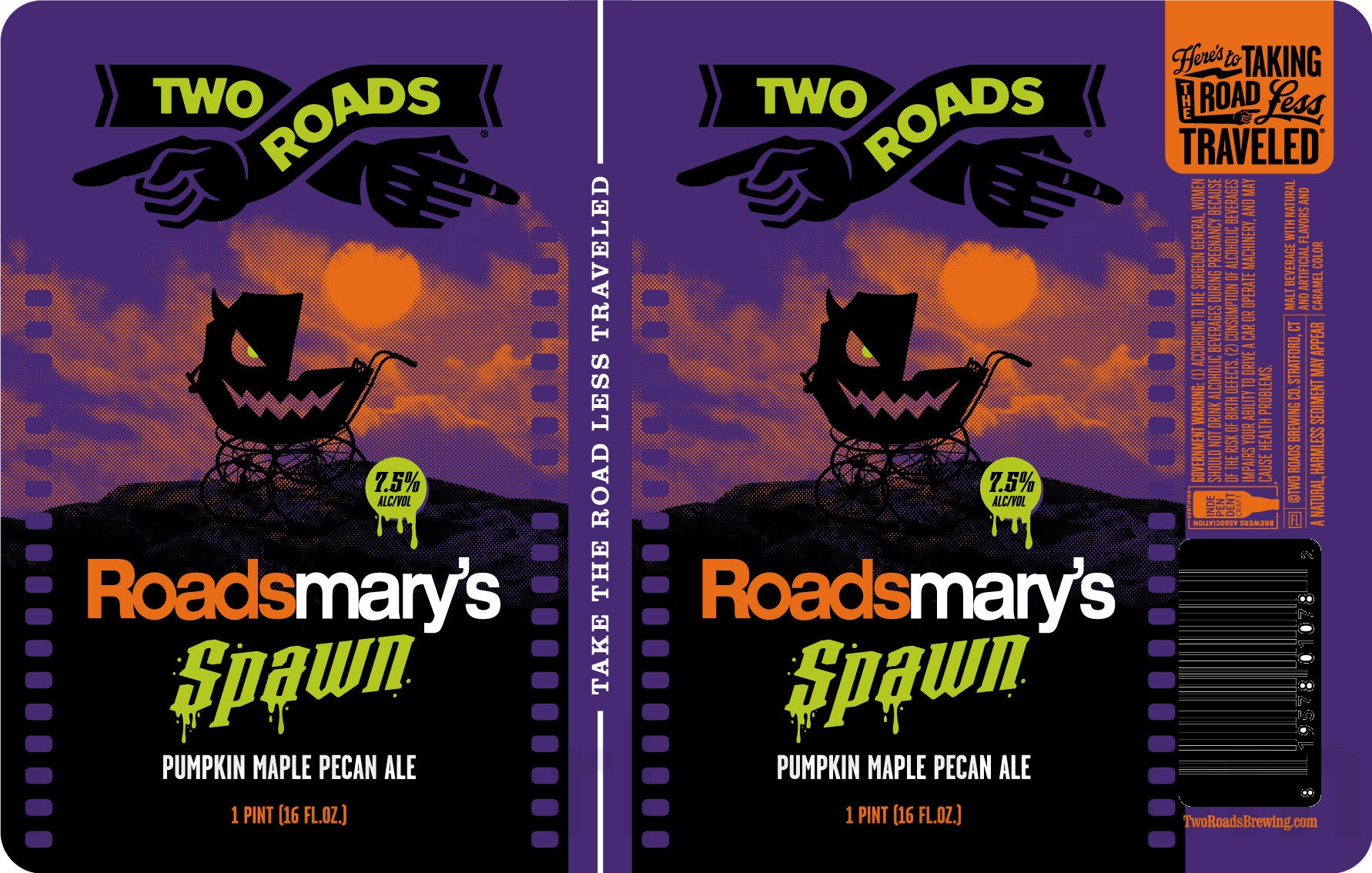 Two Roads Lil’ Heaven Crushable IPA Coming To 19.2oz Cans / Roadsmary's Spawn / Two Veza 12 apostMBB 1640
