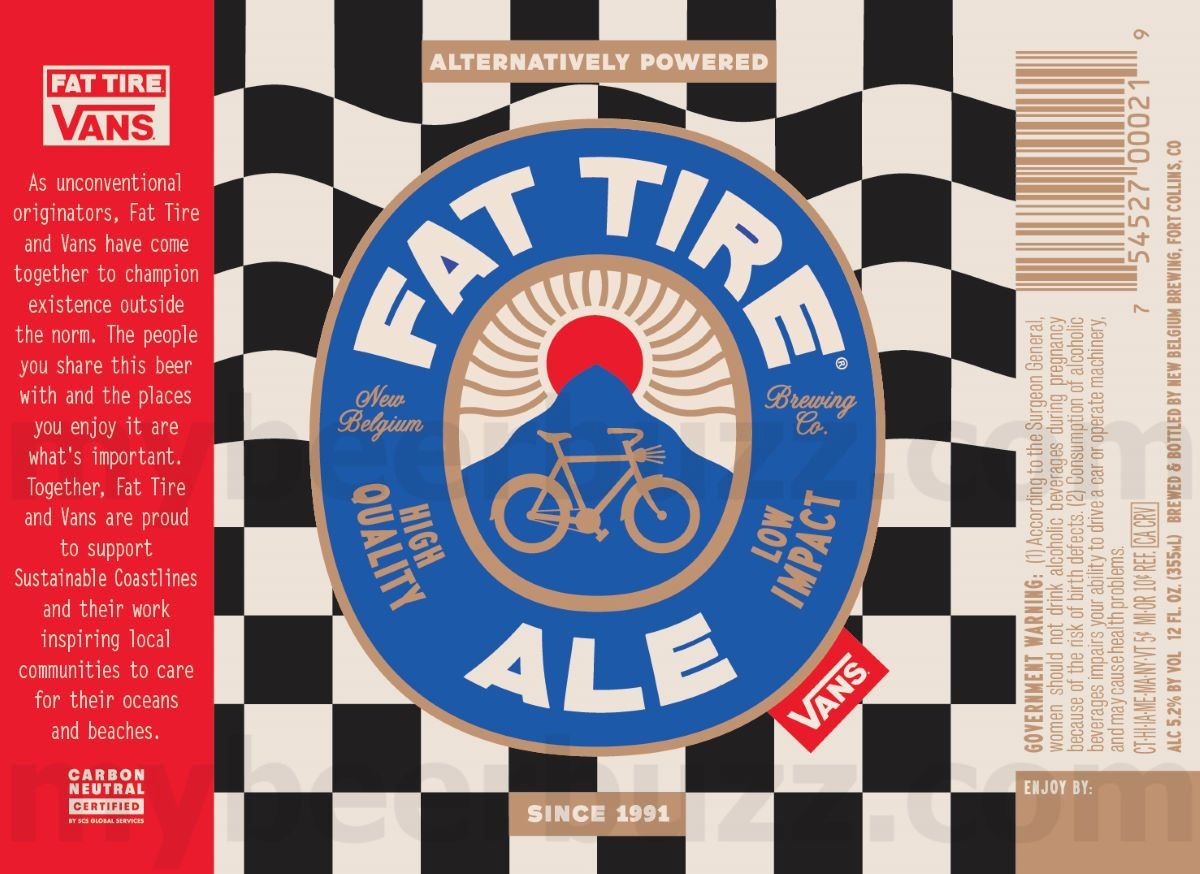 New Belgium Adding Fat Tire Vans Edition New Belgium Adding Fat Tire Vans Edition