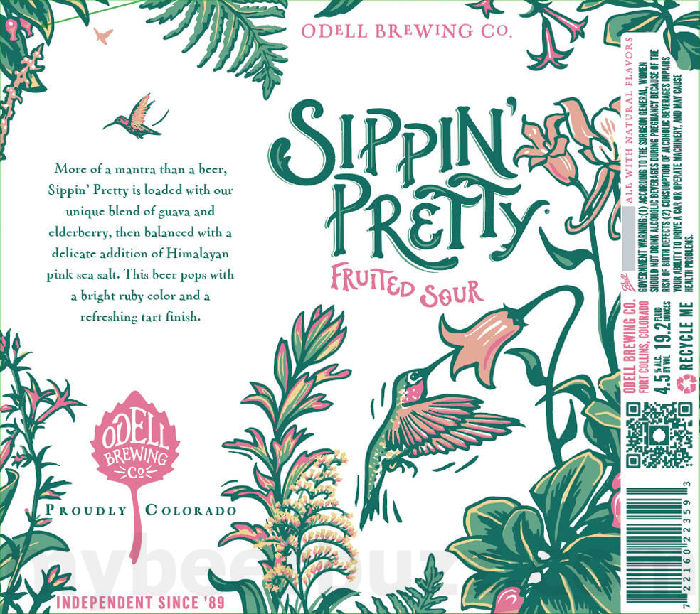 Odell Updating Sippin’ Blackberry, Drumroll, Sippin' Pretty Guava Lime & Sippin’ Pretty 11 apostMBB 1684
