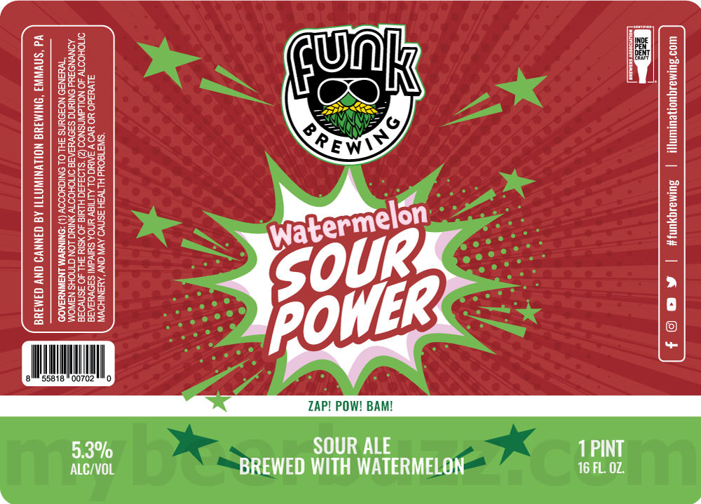 Funk Brewing Adding Bikes! Peach Shandy, Grape Shandy, Lemon Shandy, Watermelon Sour Power, Funk Local 99, Strawberry Sour Power, Bikes! Rocket Pop, Blueberry Sour Power, Triple Citrus, ¡Viva!, Hyperviolent Birthday Brew & Patriotic Shandy 21 apostMBB 1696