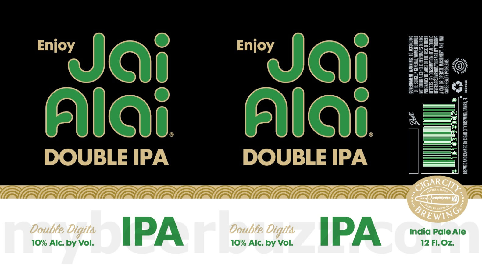 Cigar City Adding Jai Alai Double IPA 8 apostMBB 1702