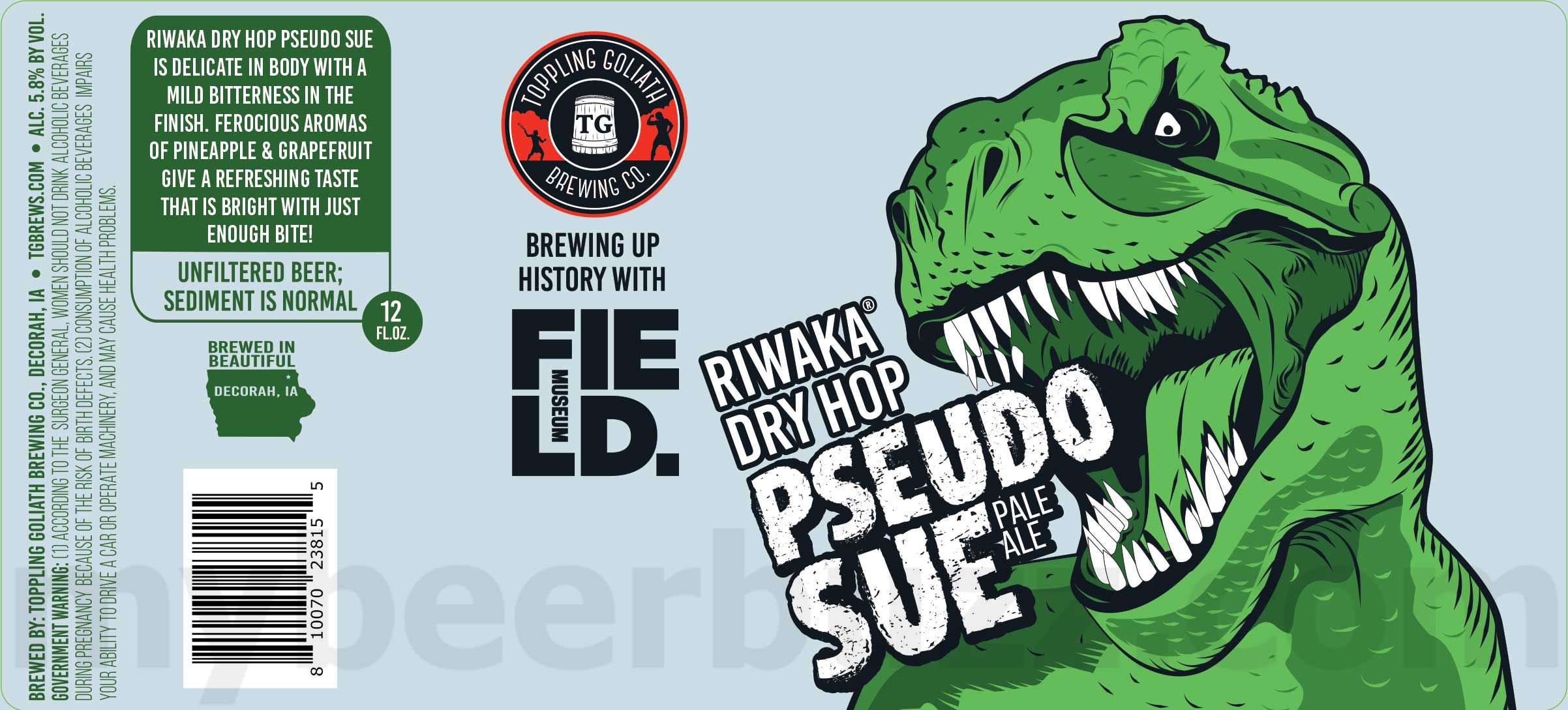 Toppling Goliath Adding Riwaka Dry Hop Pseudo Sue & Nelson Sauvin Dry Hop Pseudo Sue Toppling Goliath Adding Riwaka Dry Hop Pseudo Sue & Nelson Sauvin Dry Hop Pseudo Sue