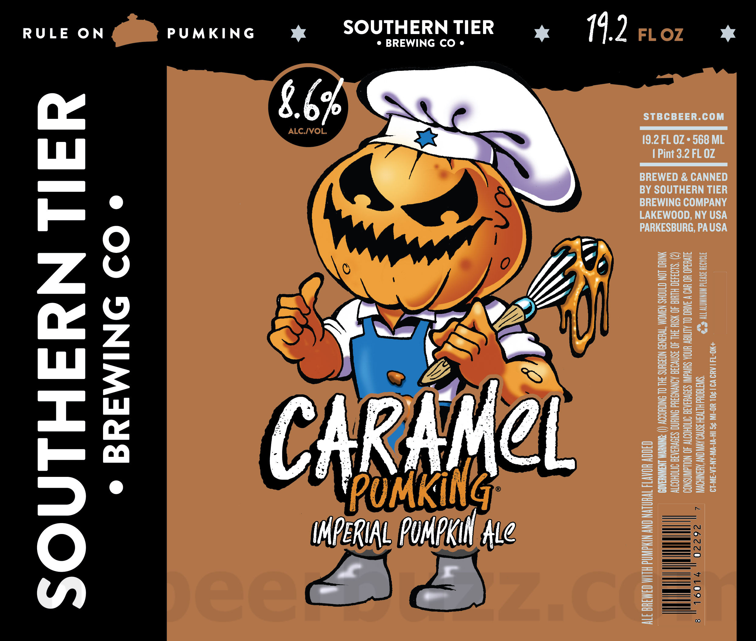 Southern Tier Pumking & Caramel Pumking Return In 19.2oz Cans Southern Tier Pumking & Caramel Pumking Return In 19.2oz Cans