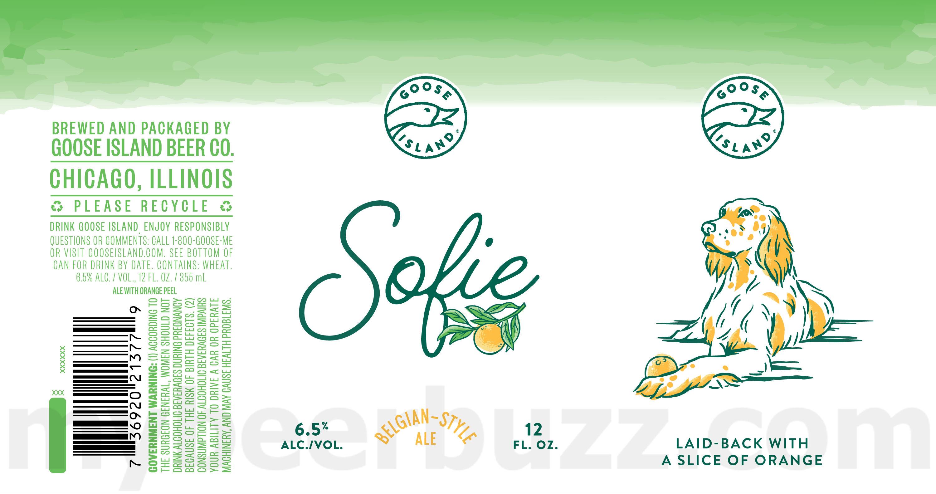 Goose Island Sofie Returning In 12oz Cans Goose Island Sofie Returning In 12oz Cans