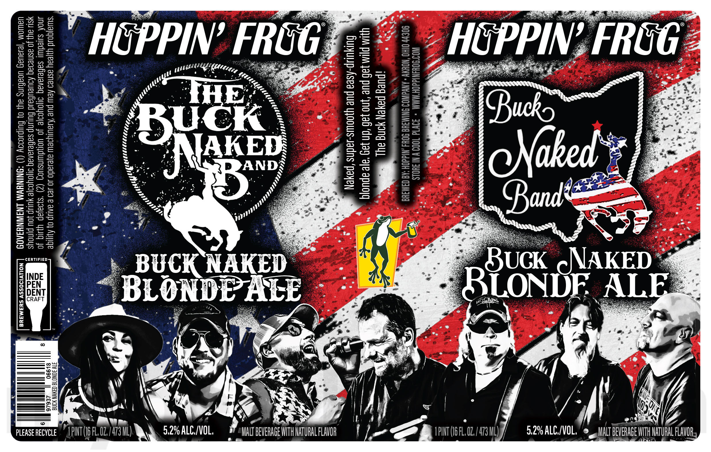 Hoppin’ Frog Adding Brewed With Love Mom’s Lavendar Wheat Ale, Dudeman's Pineapple Ube & Buck naked Blonde Ale Collaboration 10 apostMBB 1736