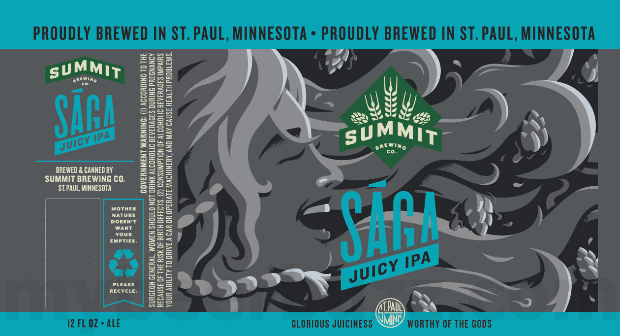 Summit Adding Sága Juicy IPA Summit Adding Sága Juicy IPA