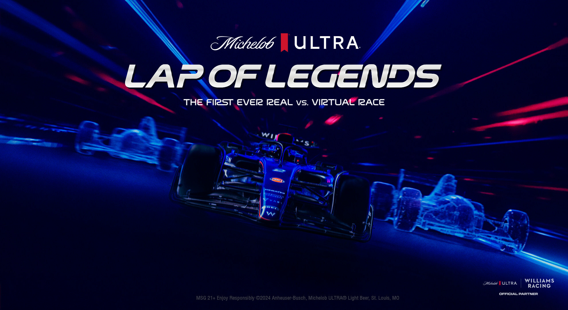 Michelob ULTRA Presents "Lap of Legends" - the First-Ever Real vs. Virtual Race Debuting in New One-Of-A-Kind Television Special 8 apostMBB 1756