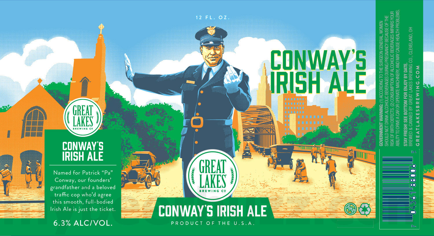 Great Lakes Adding Cold Rush Cans / 2024 Christmas Ale / 2024 Conway's Irish Ale 17 apostMBB 1765