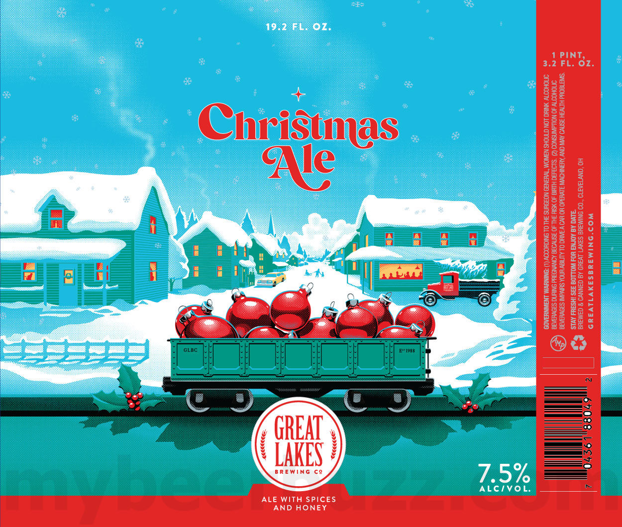 Great Lakes Adding Cold Rush Cans / 2024 Christmas Ale / 2024 Conway's Irish Ale 18 apostMBB 1766