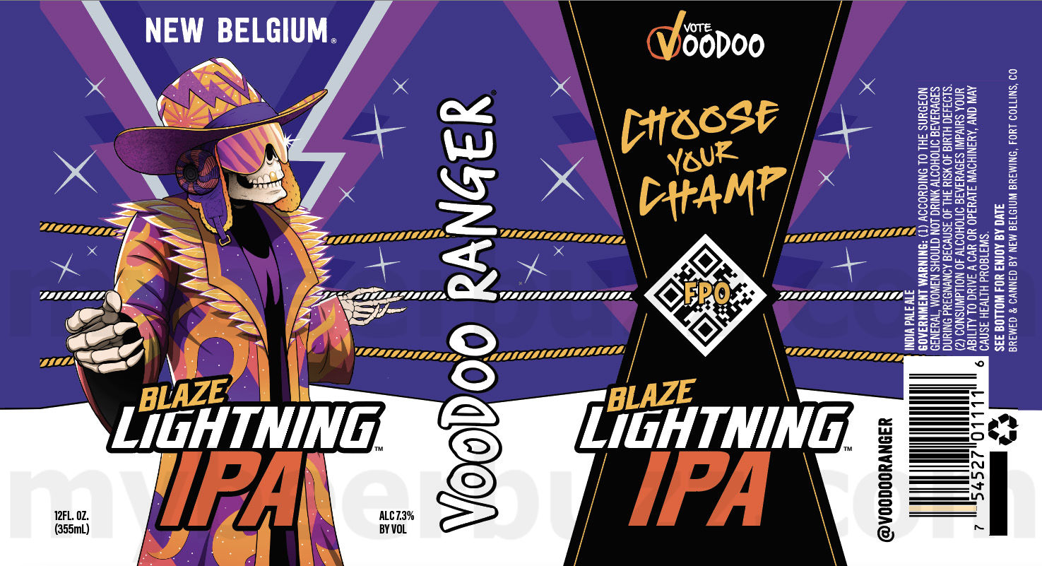 New Belgium Working On Voodoo Ranger Electric Thunderclap IPA & Voodoo Ranger Blaze Lightning IPA 10 apostMBB 1771
