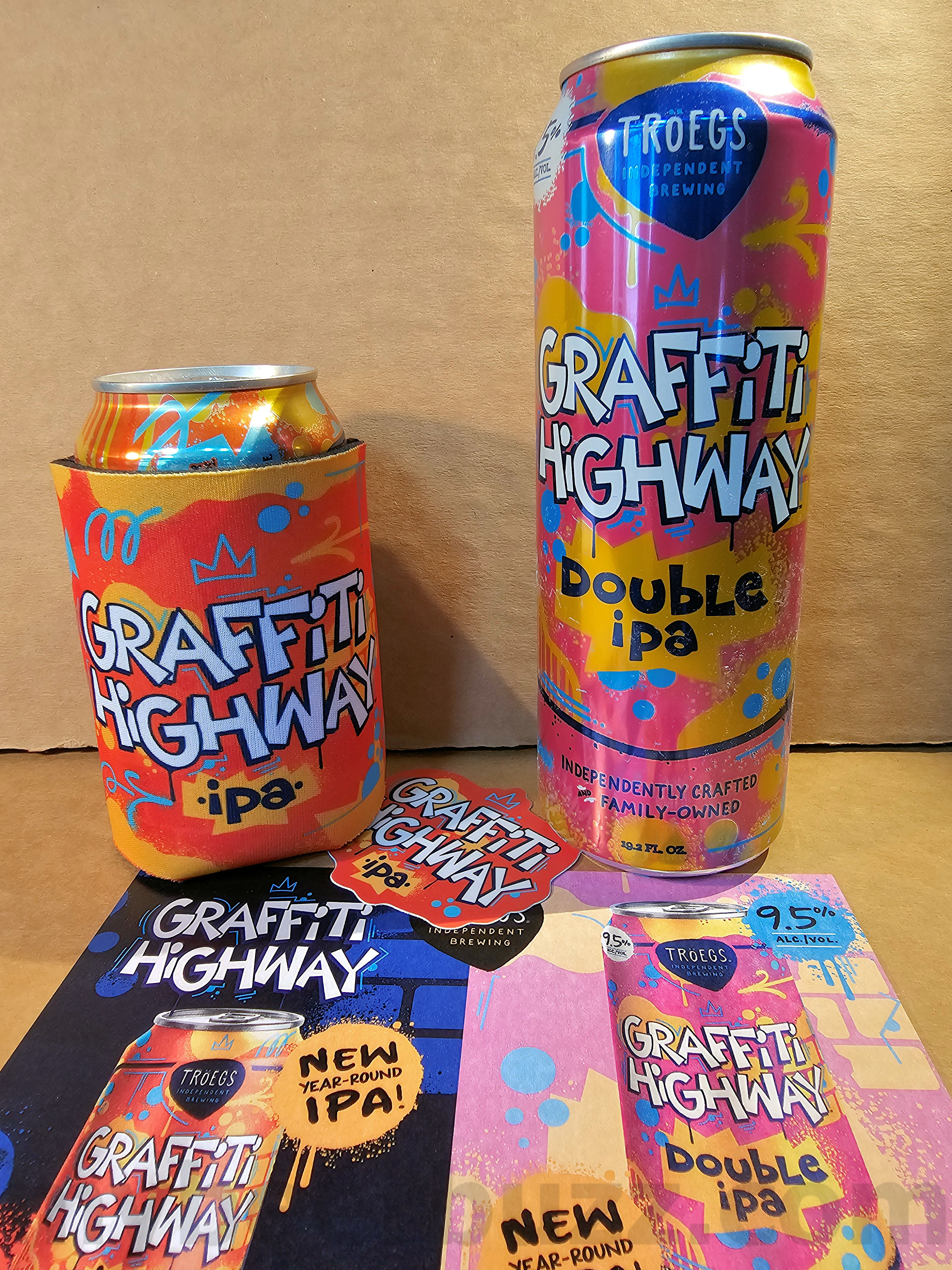 Mybeerbuzz .com Highlights Tröegs Graffiti Highway IPA & DIPA (Review) 11 apostMBB 1776