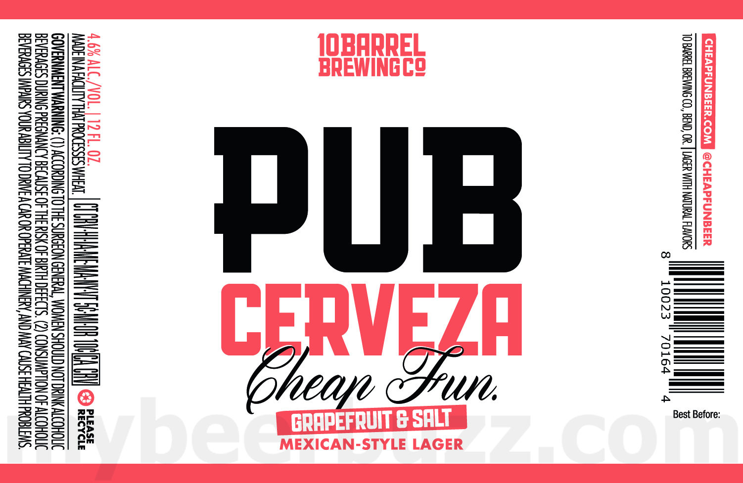 10 Barrel Adding Pub Ice Original, Pub Ice Screwdriver, Pub Ice Fruit Punch, Pub Cerveza Lime & Salt and Pub Cerveza Grapefruit & Salt 10 Barrel Adding Pub Ice Original, Pub Ice Screwdriver, Pub Ice Fruit Punch, Pub Cerveza Lime & Salt and Pub Cerveza Grapefruit & Salt