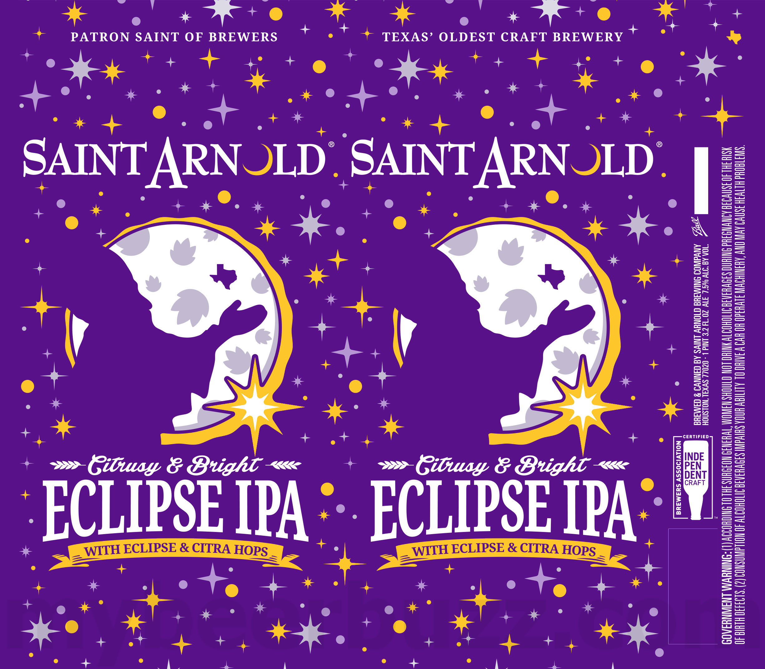 Saint Arnold Working On Eclipse IPA 9 apostMBB 1788