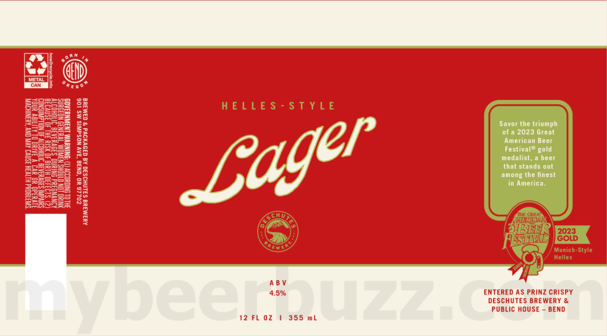 Deschutes Adding Helles-Style Lager Cans Deschutes Adding Helles-Style Lager Cans