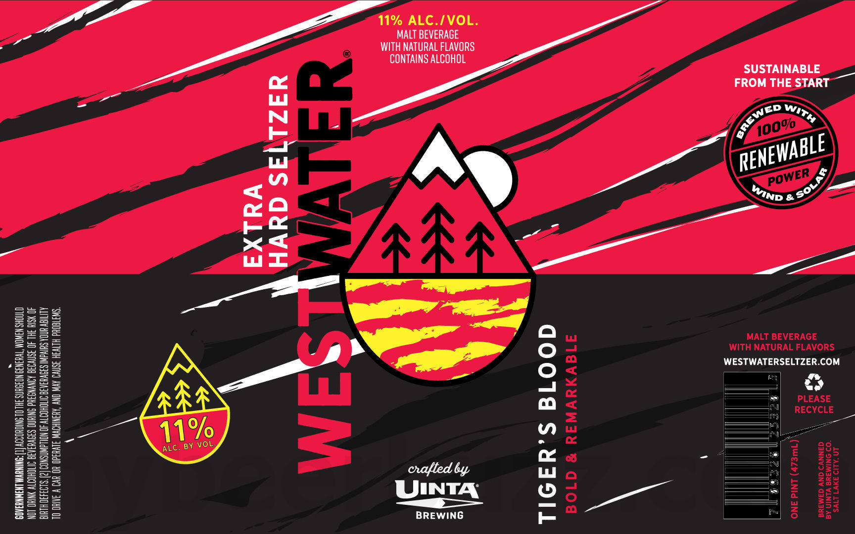 Uinta Working On WestWater Tiger’s Blood Extra Hard Seltzer Uinta Working On WestWater Tiger’s Blood Extra Hard Seltzer