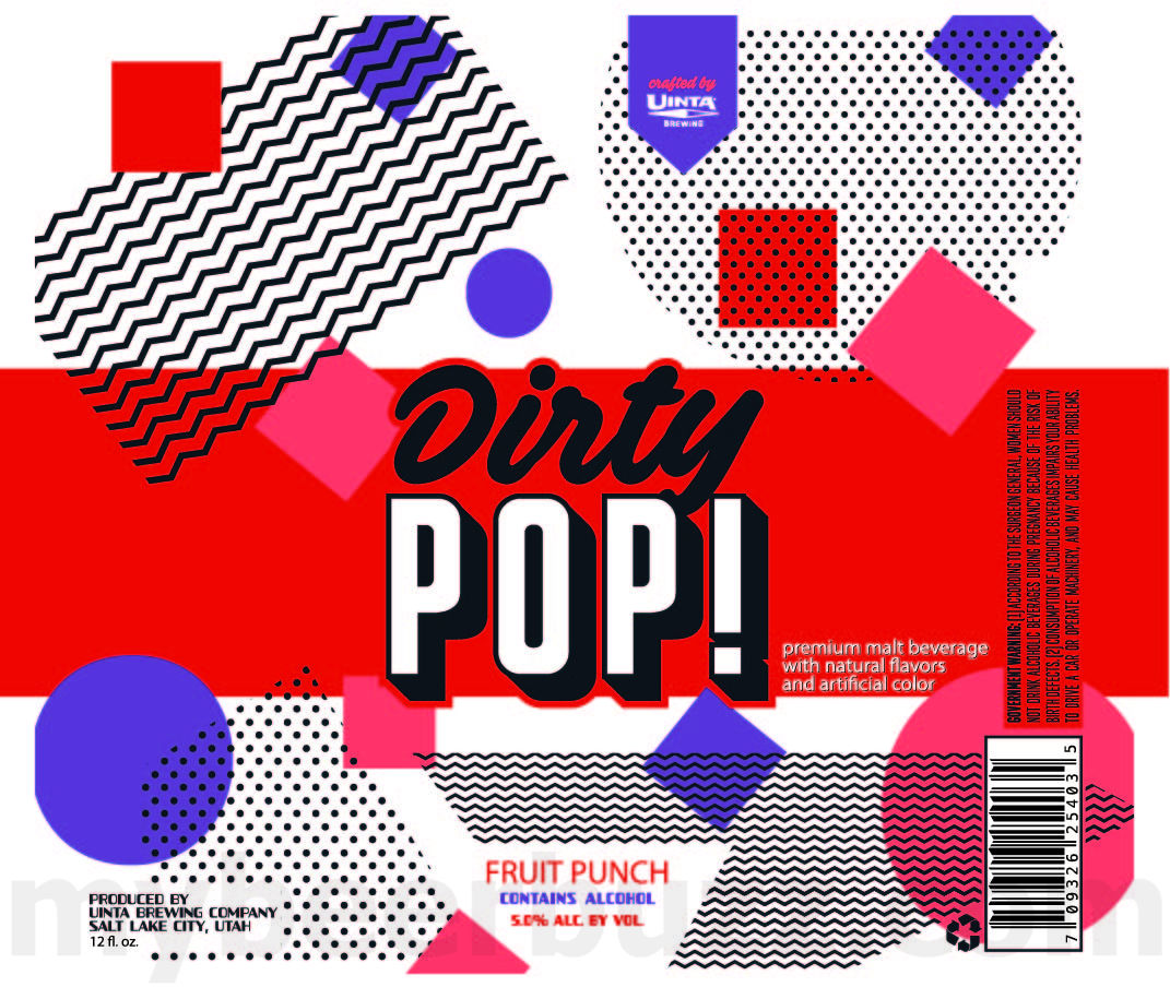 Uinta Working On WestWater Tiger’s Blood Extra Hard Seltzer, It's Not Buffett, Vioet Fire & Dirty Pop! 14 apostMBB 1794
