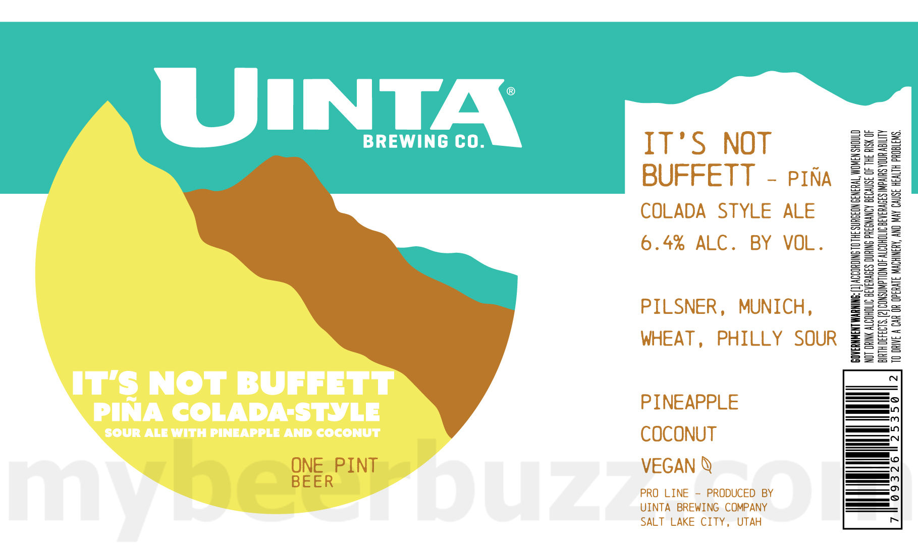 Uinta Working On WestWater Tiger’s Blood Extra Hard Seltzer, It's Not Buffett, Vioet Fire & Dirty Pop! 18 apostMBB 1798