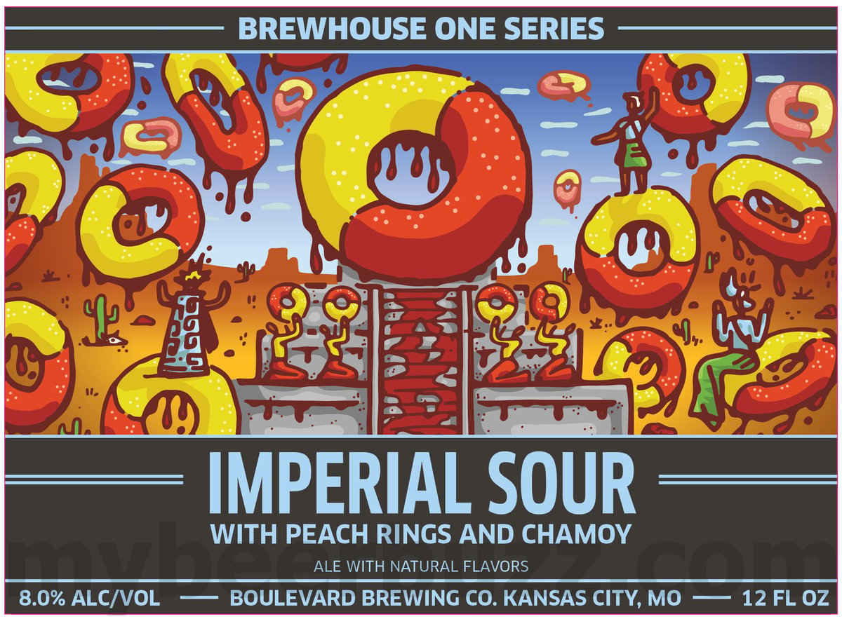 Boulevard Imperial Sour With Peach Rings & Chamoy Coming To Brewhouse One Series Boulevard Imperial Sour With Peach Rings & Chamoy Coming To Brewhouse One Series