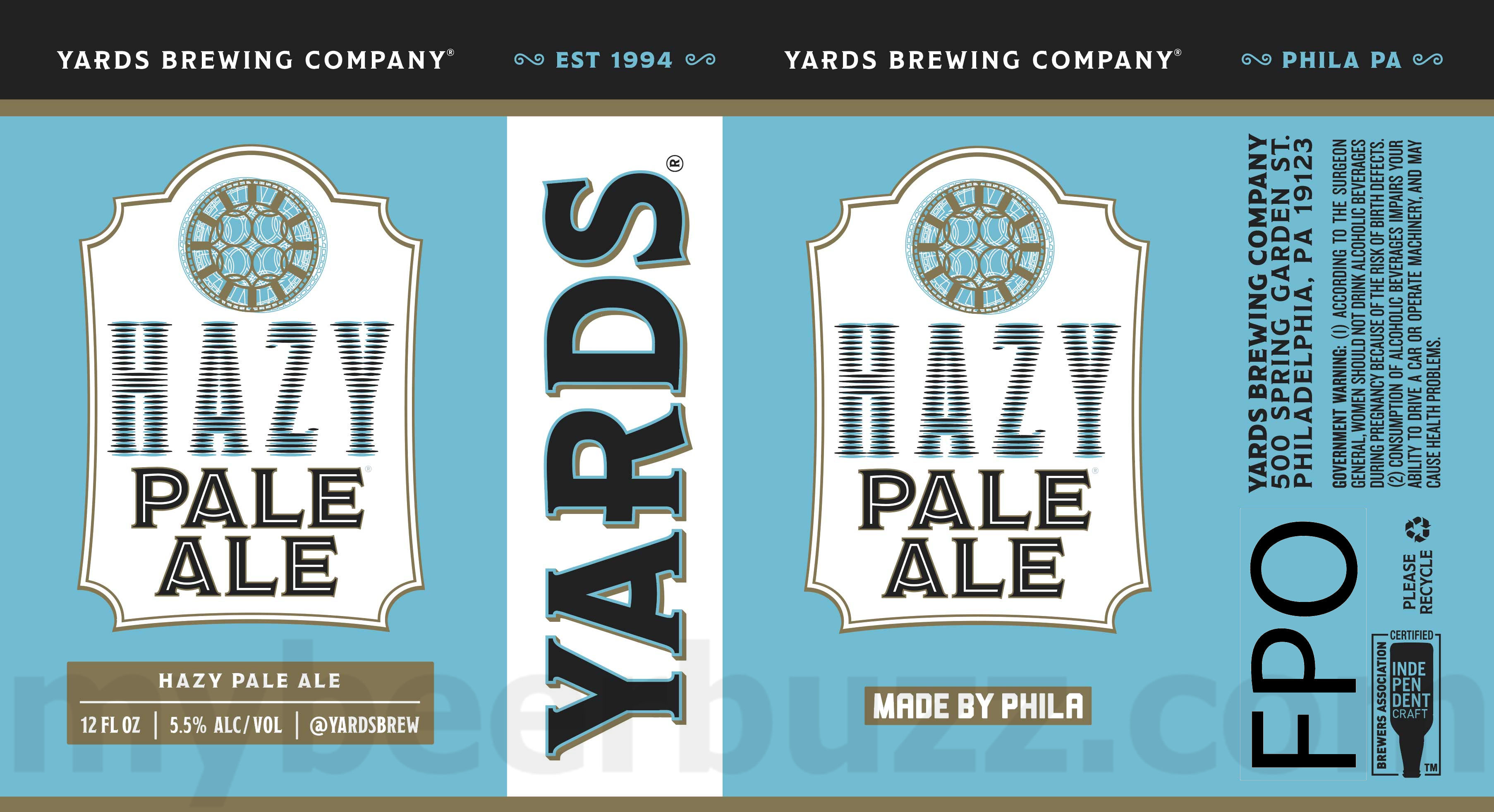 Yards Celebrating 30-Years With Grapefruit Pale Ale, Hazy Pale Ale & Double Pale Ale 11 apostMBB 1843