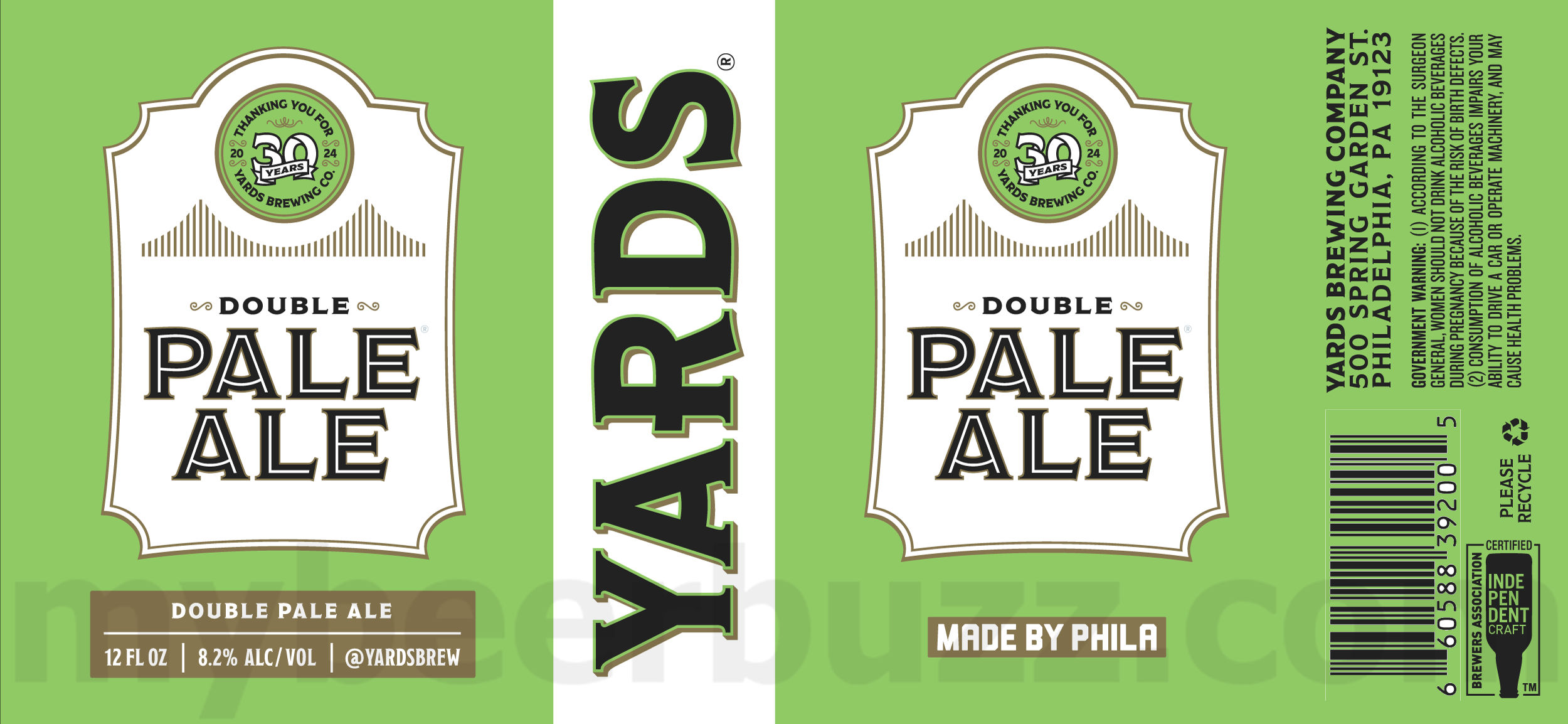 Yards Celebrating 30-Years With Grapefruit Pale Ale, Hazy Pale Ale & Double Pale Ale 13 apostMBB 1845