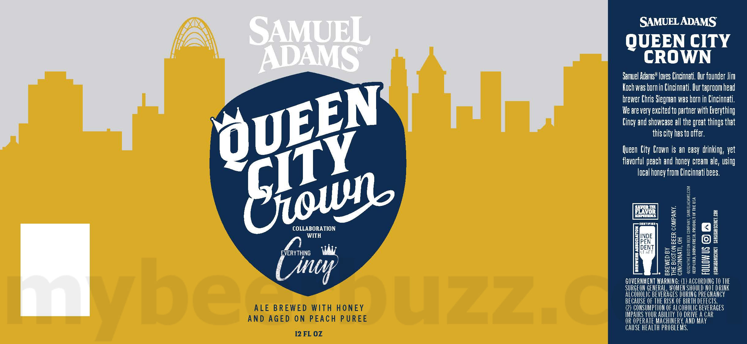 Samuel Adams Cincinnati Adding Fresh Pops Rocket Pop, Queen City Crown & Boston Love Conquers Ale Samuel Adams Cincinnati Adding Fresh Pops Rocket Pop, Queen City Crown & Boston Love Conquers Ale