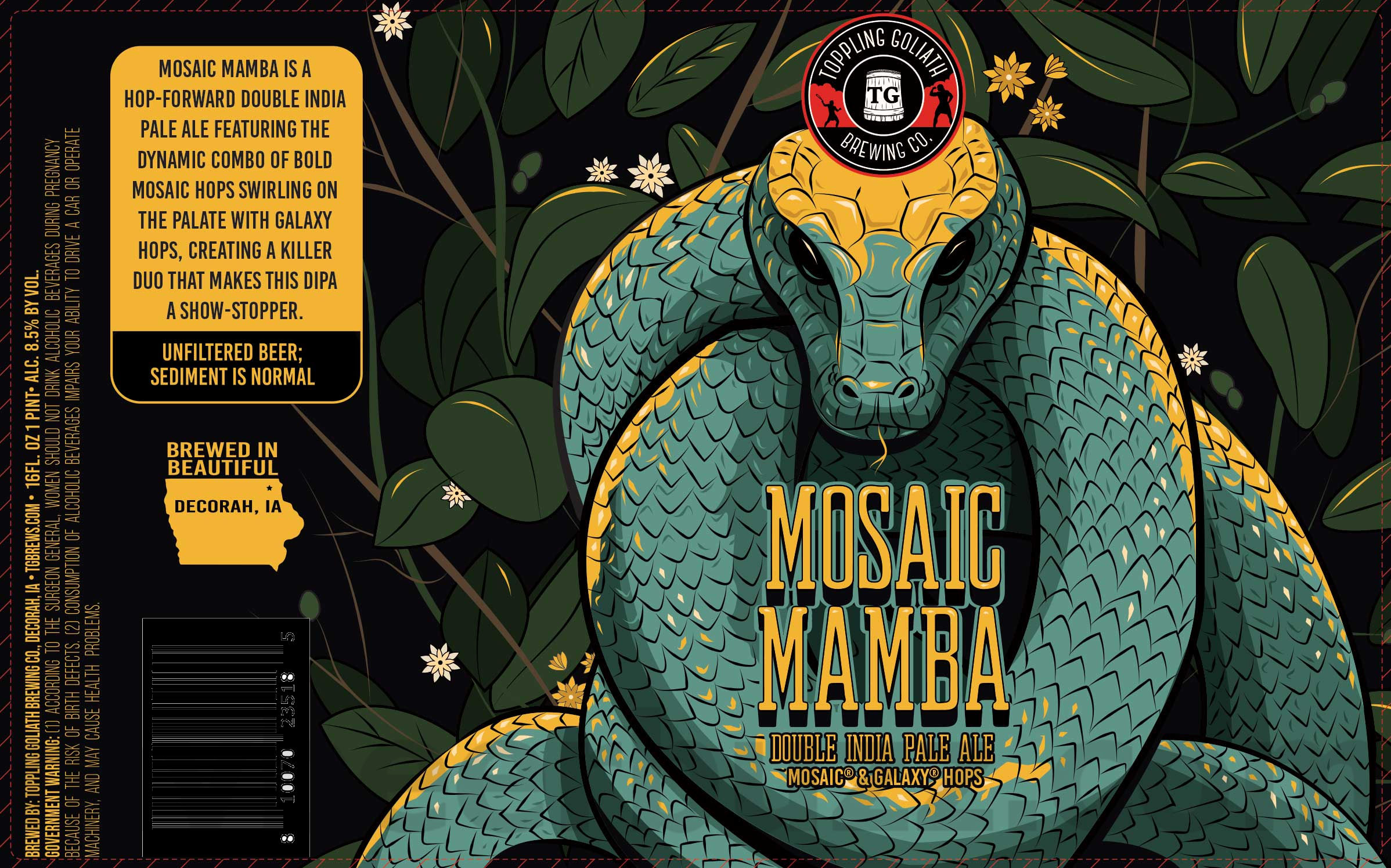 Toppling Goliath Adding Mosaic Mamba DIPA Toppling Goliath Adding Mosaic Mamba DIPA