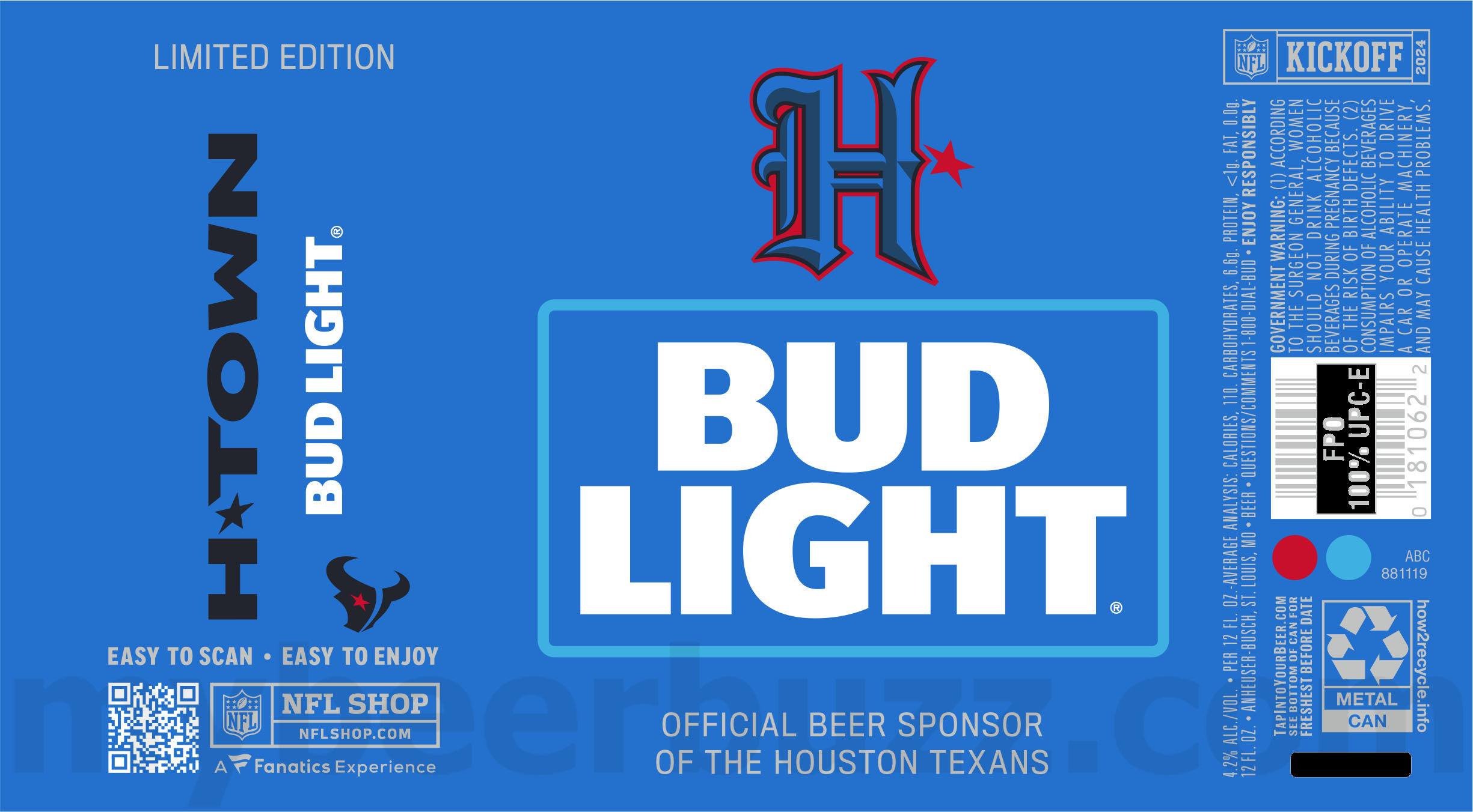 Bud Light Reveals 2024 NFL Kickoff Cans 54 apostMBB 1872