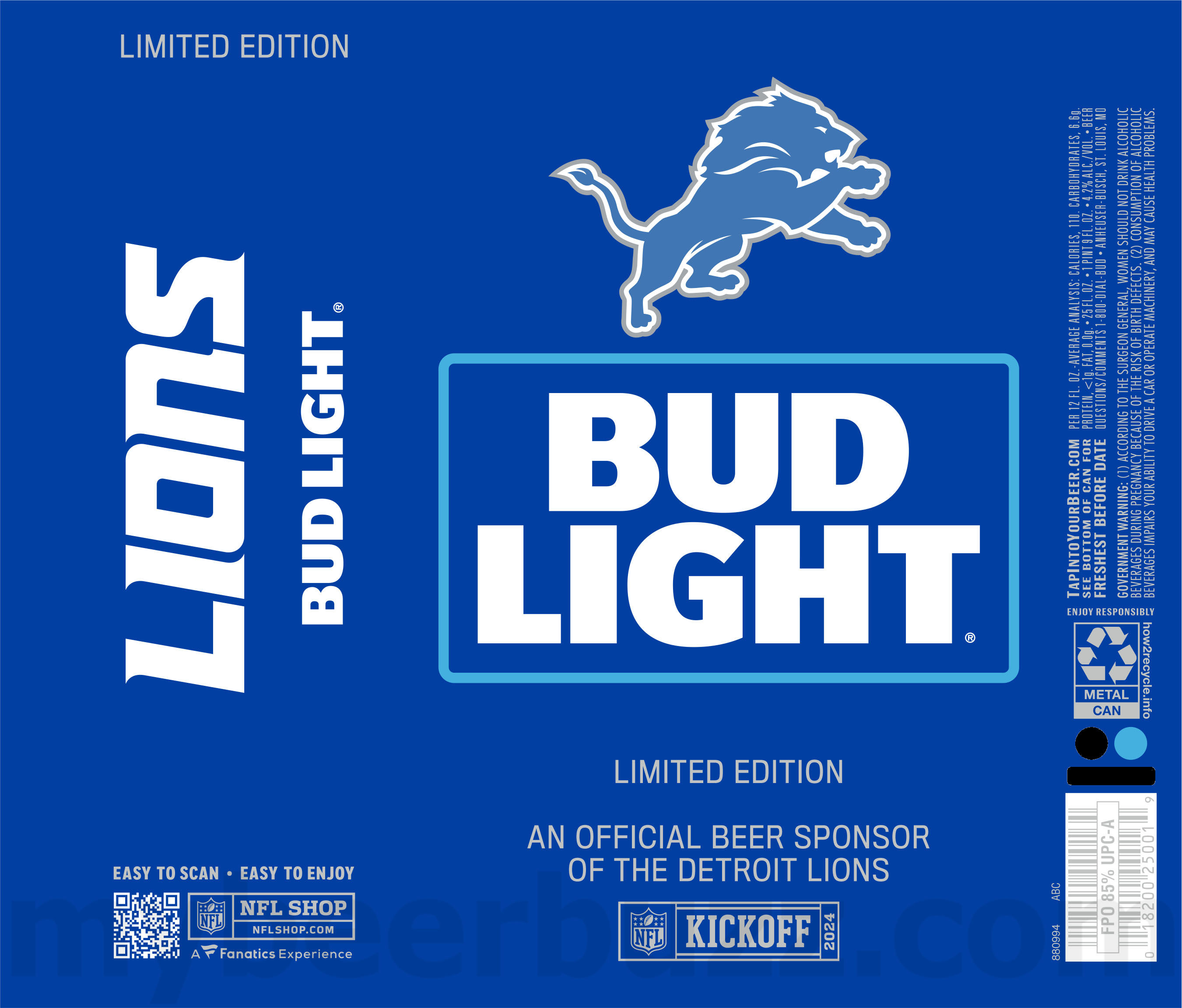 Bud Light Reveals 2024 NFL Kickoff Cans 55 apostMBB 1873