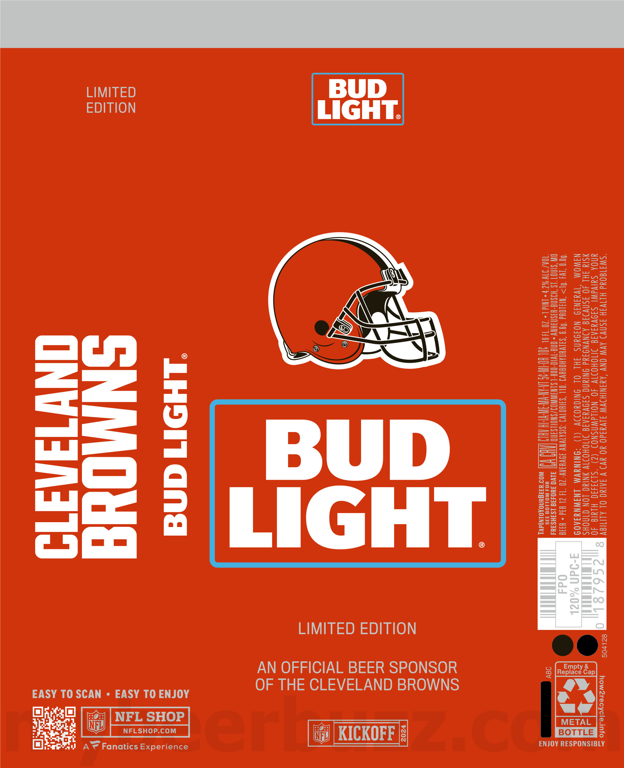 Bud Light Reveals 2024 NFL Kickoff Cans 58 apostMBB 1875