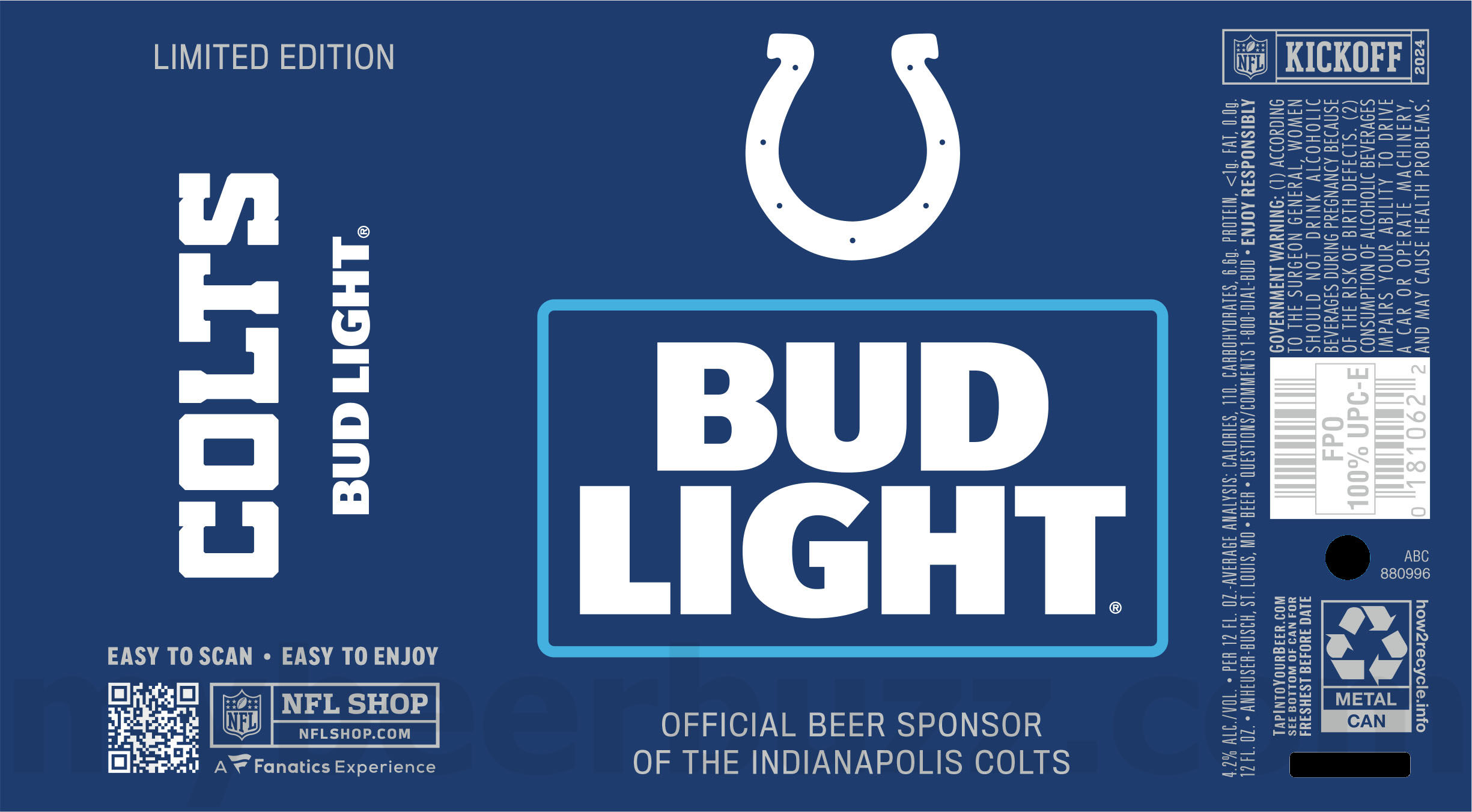 Bud Light Reveals 2024 NFL Kickoff Cans 63 apostMBB 1880