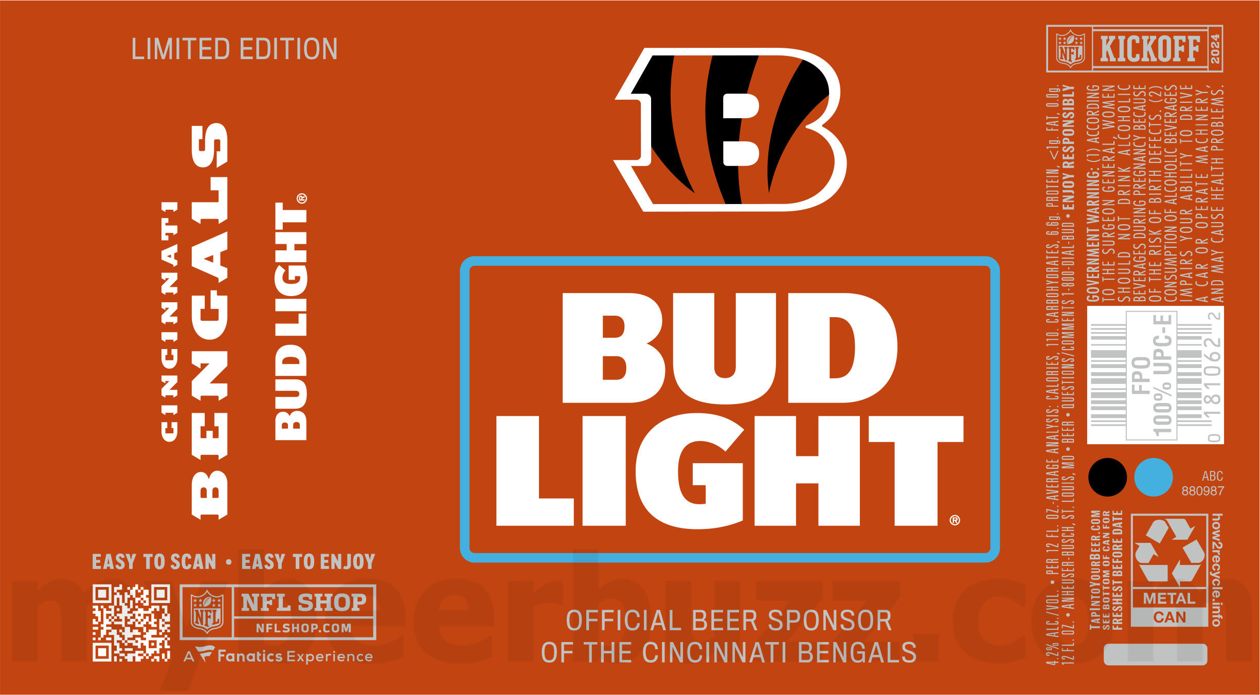 Bud Light Reveals 2024 NFL Kickoff Cans 69 apostMBB 1886