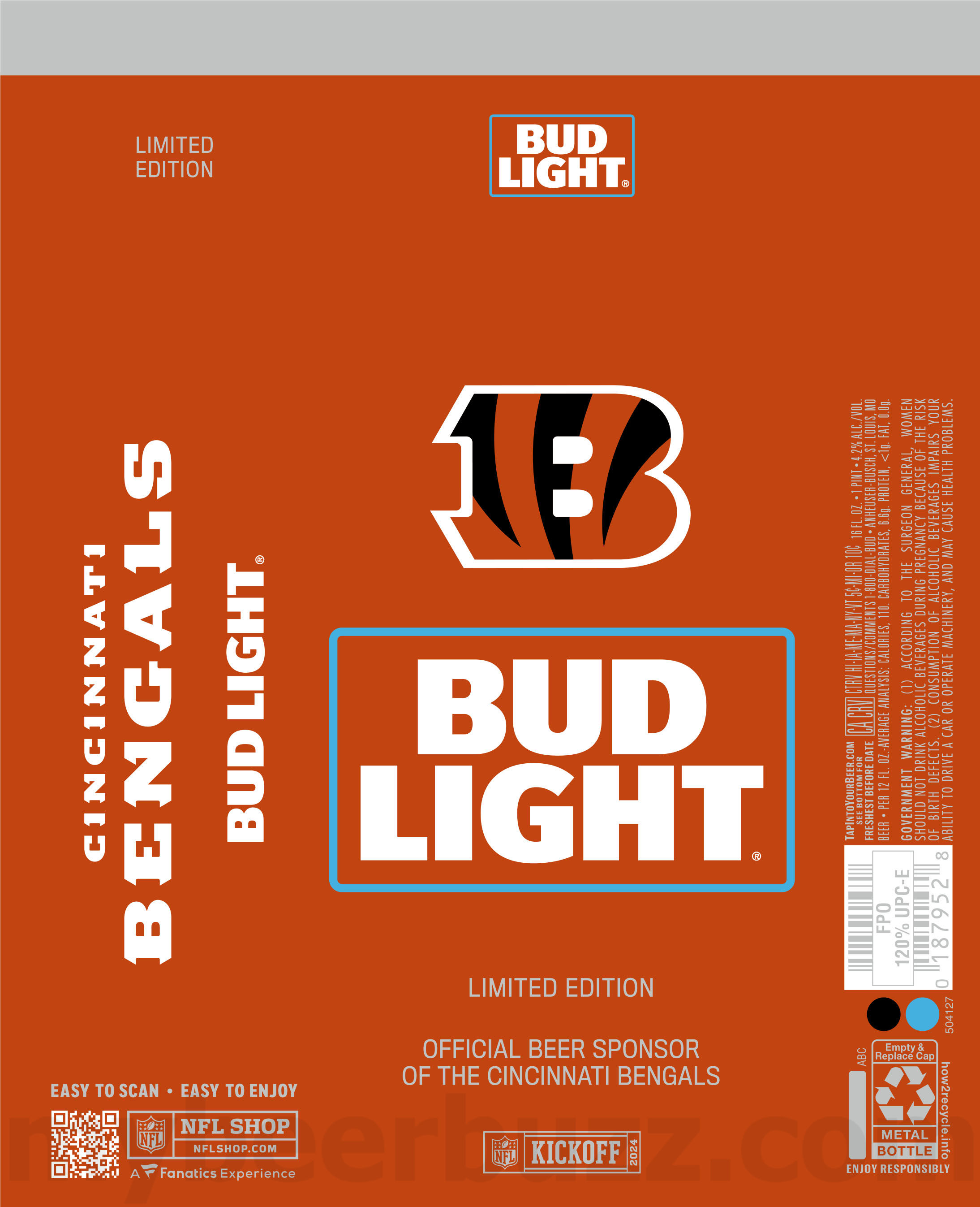 Bud Light Reveals 2024 NFL Kickoff Cans 70 apostMBB 1887