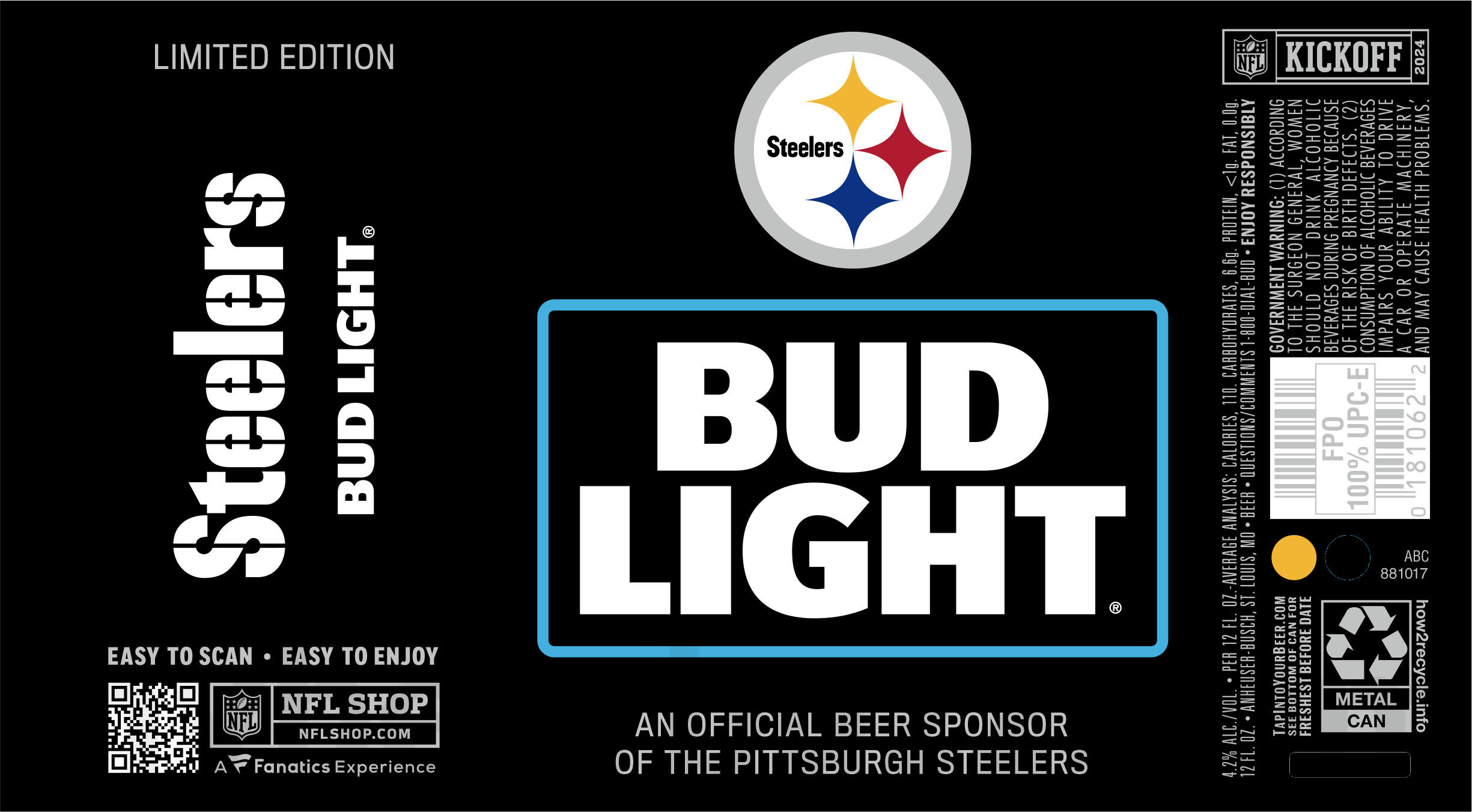 Bud Light Reveals 2024 NFL Kickoff Cans 79 apostMBB 1896