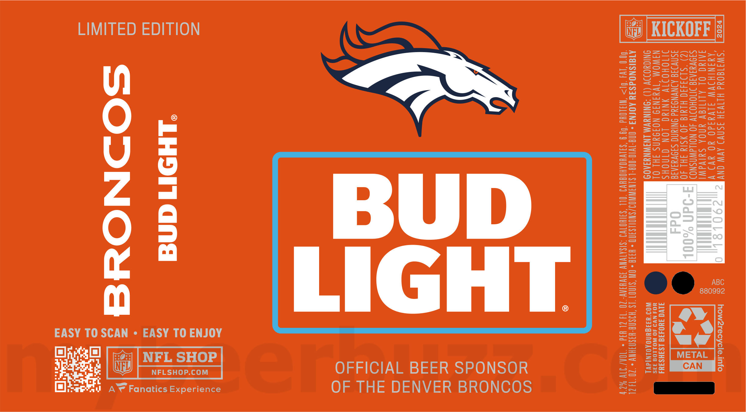 Bud Light Reveals 2024 NFL Kickoff Cans 80 apostMBB 1897