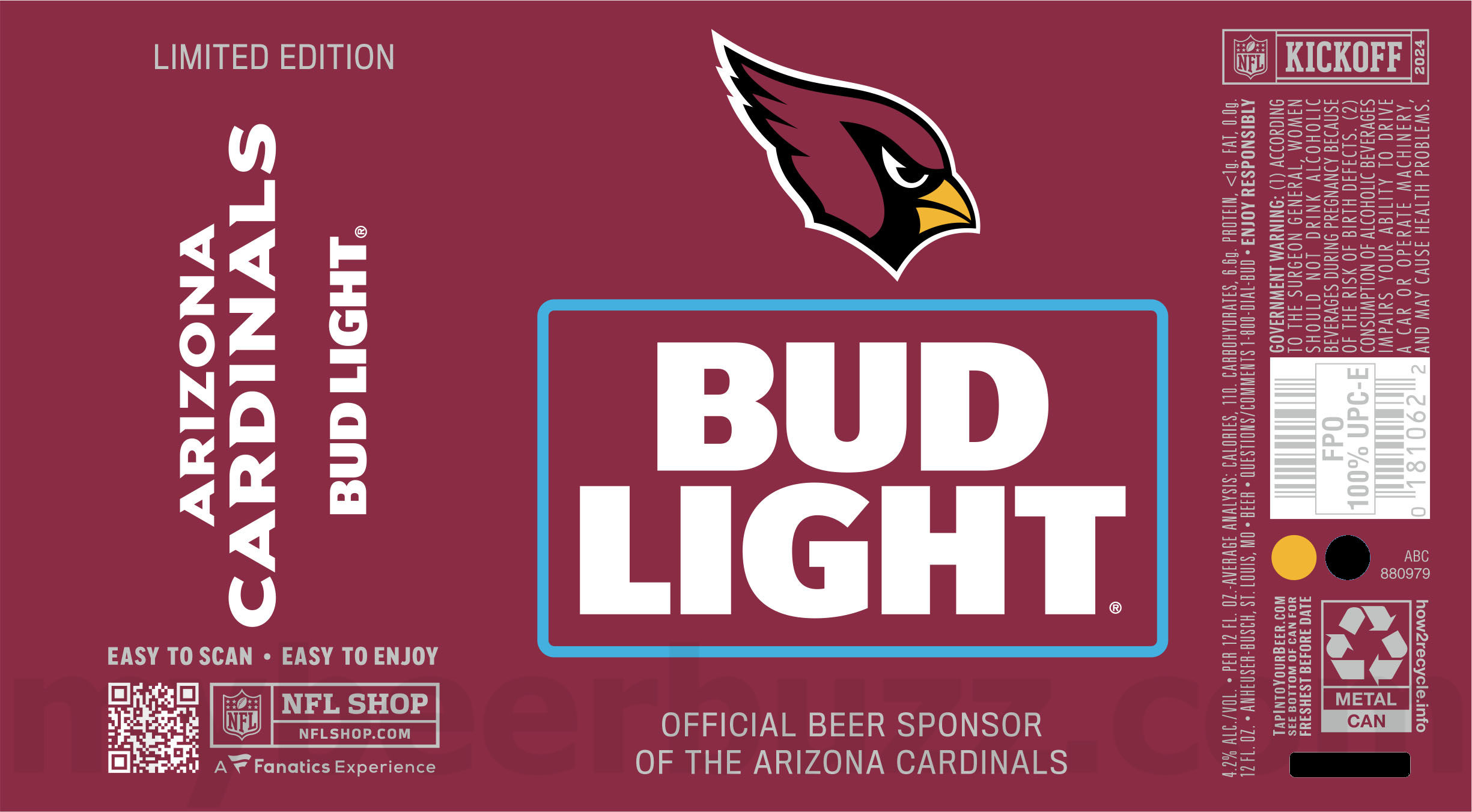 Bud Light Reveals 2024 NFL Kickoff Cans 83 apostMBB 1900
