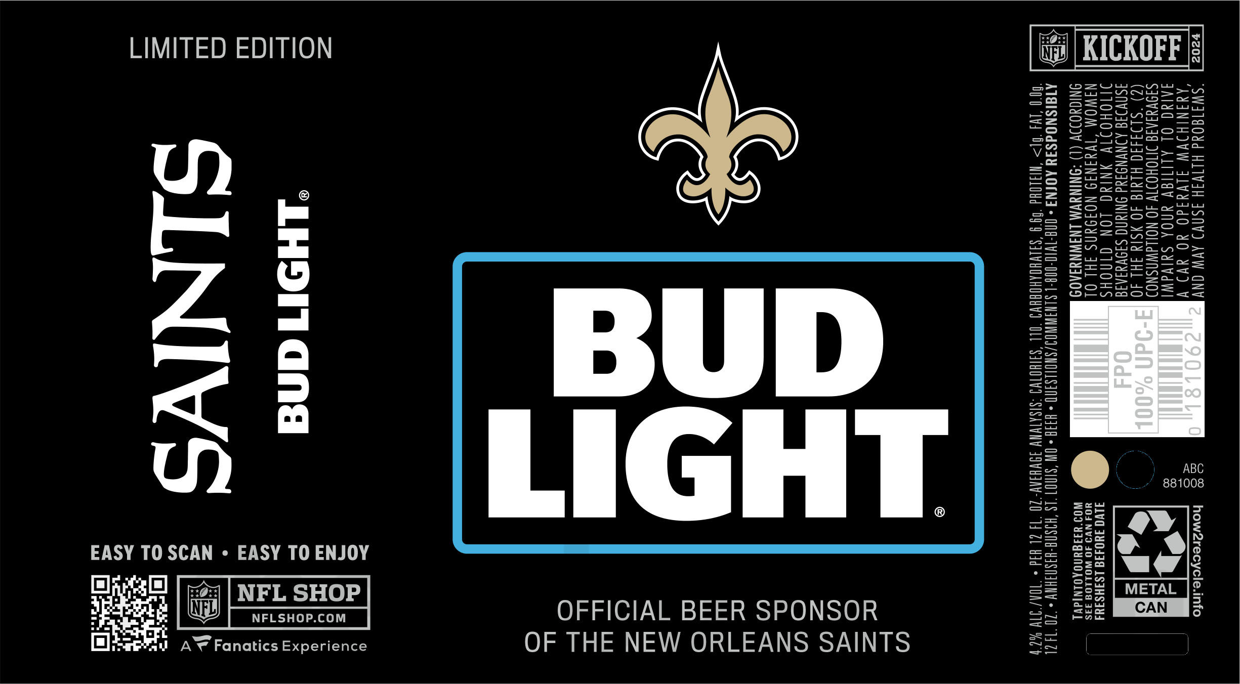 Bud Light Reveals 2024 NFL Kickoff Cans 88 apostMBB 1905