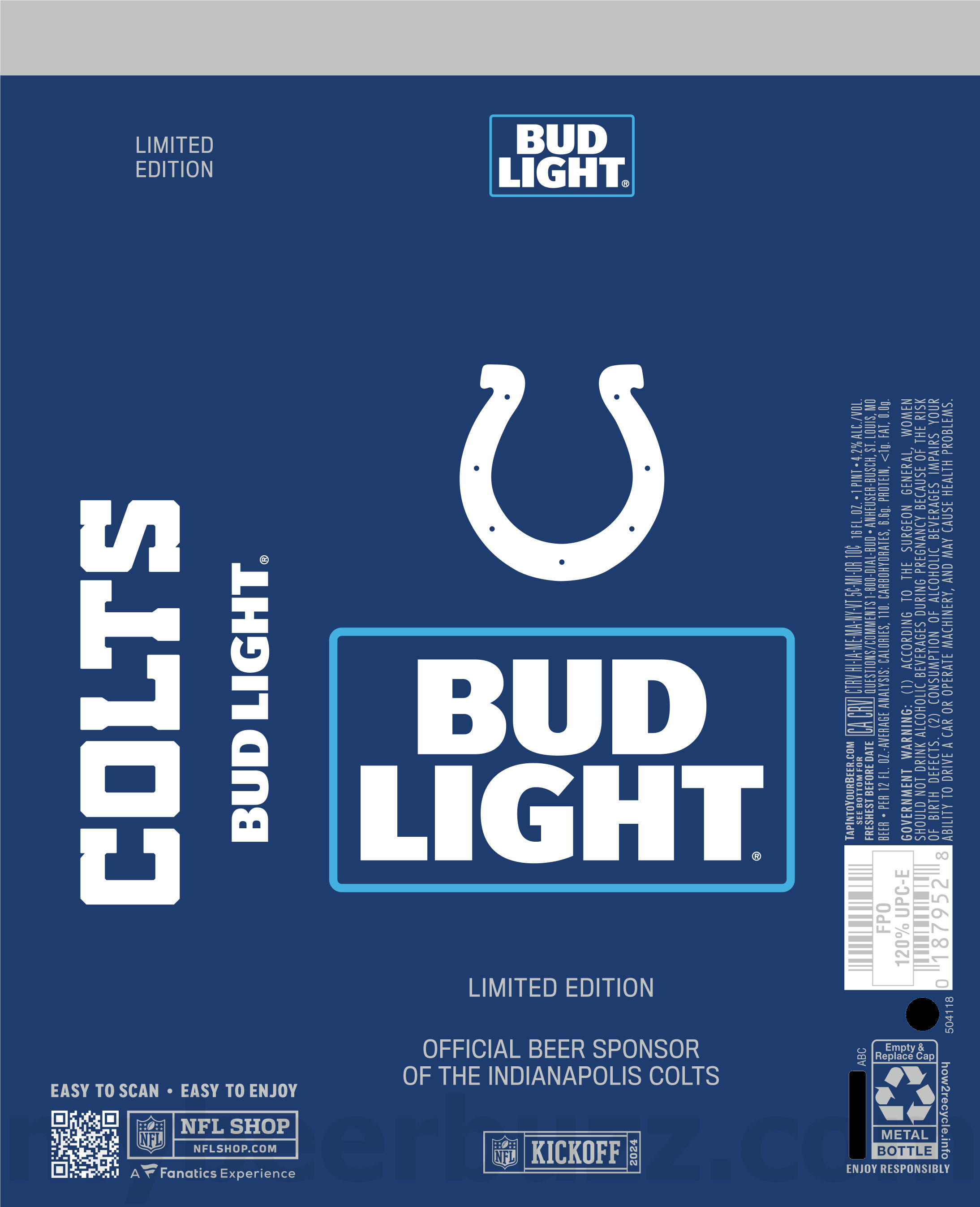 Bud Light Reveals 2024 NFL Kickoff Cans 93 apostMBB 1910