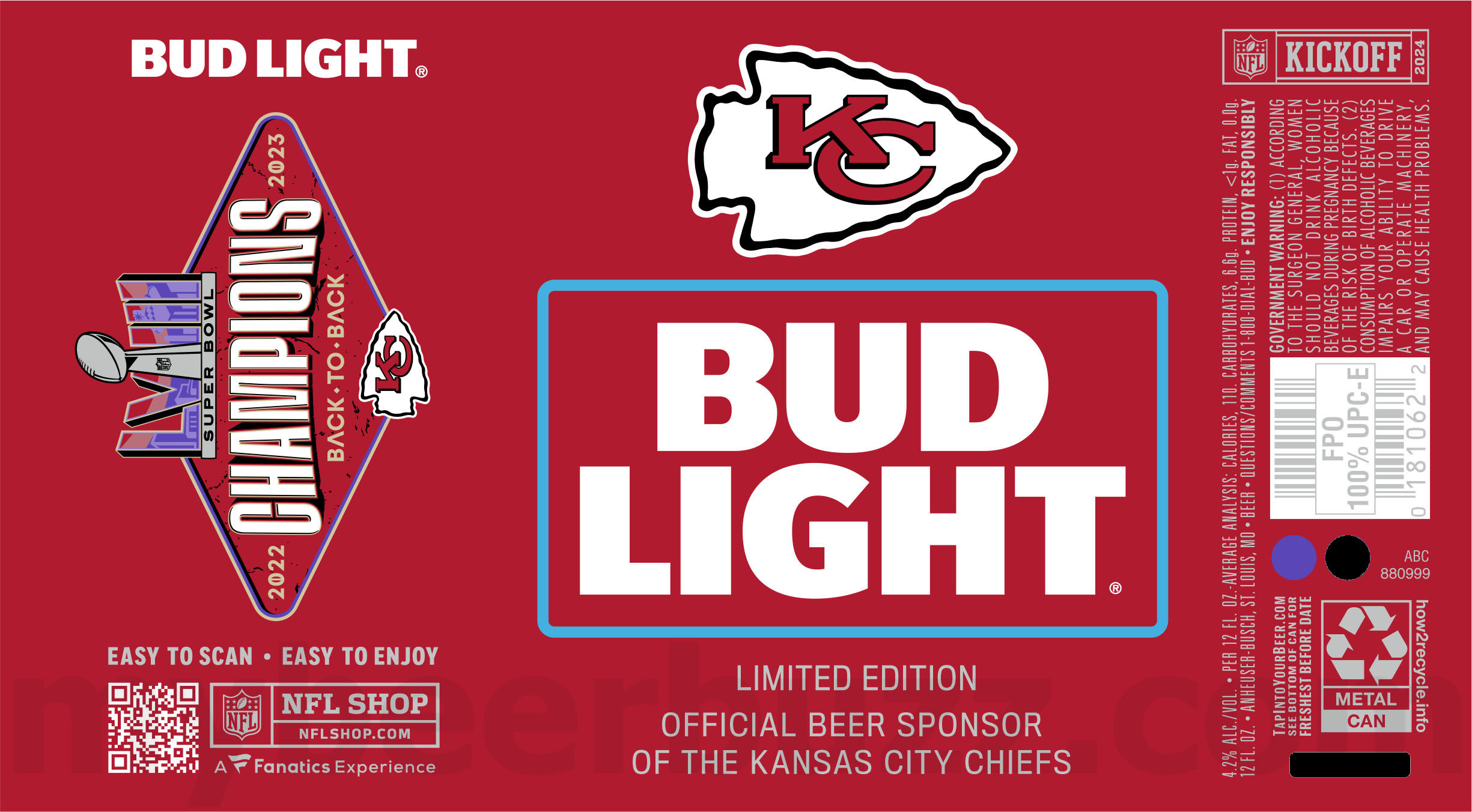 Bud Light Reveals 2024 NFL Kickoff Cans 94 apostMBB 1911