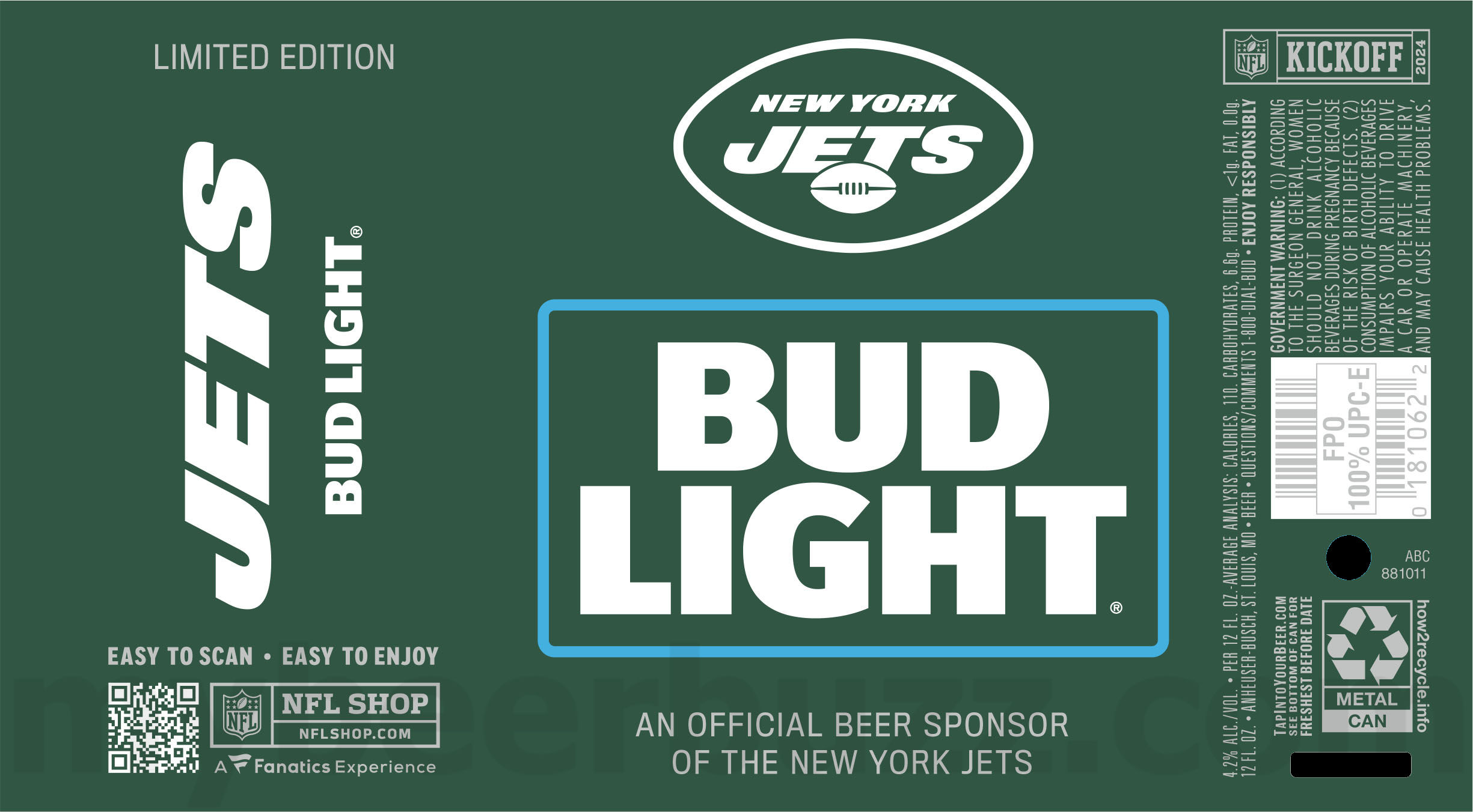 Bud Light Reveals 2024 NFL Kickoff Cans 96 apostMBB 1913