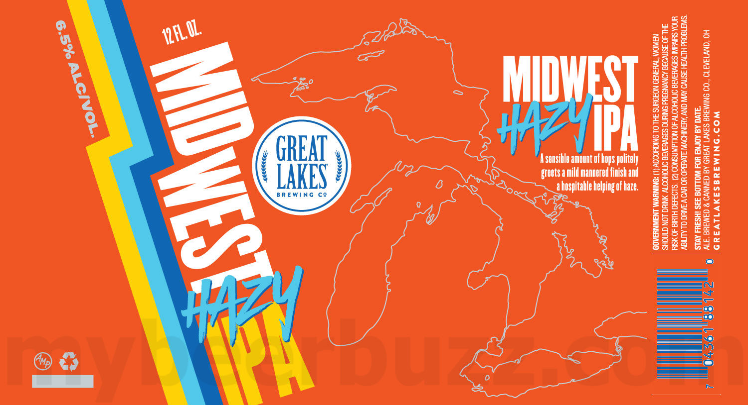 Great Lakes Adding Midwest Hazy IPA & Dortmunder Gold 9 apostMBB 1952