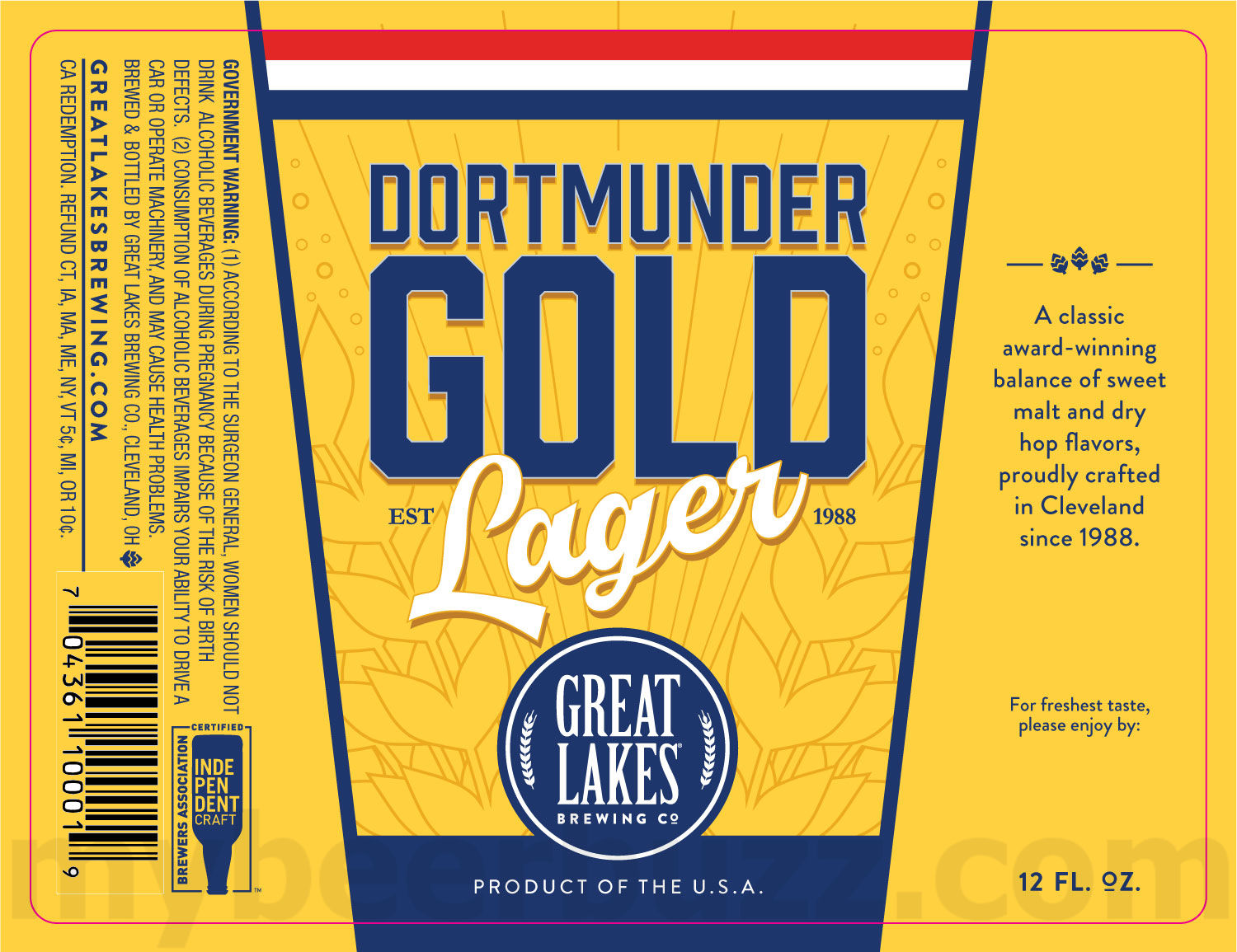 Great Lakes Adding Midwest Hazy IPA & Dortmunder Gold Great Lakes Adding Midwest Hazy IPA & Dortmunder Gold